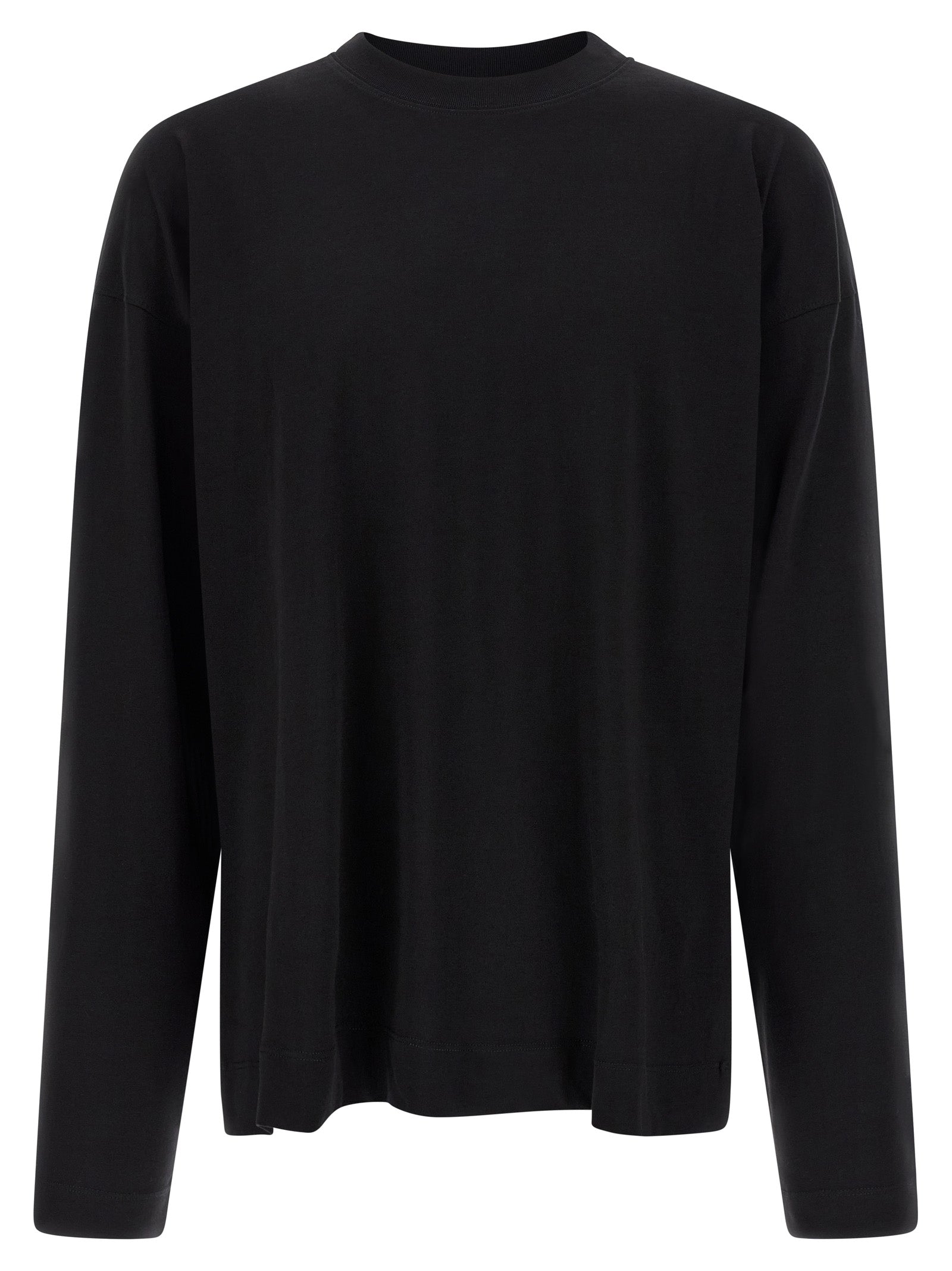 Dries Van Noten Black Cotton Men's T-Shirt