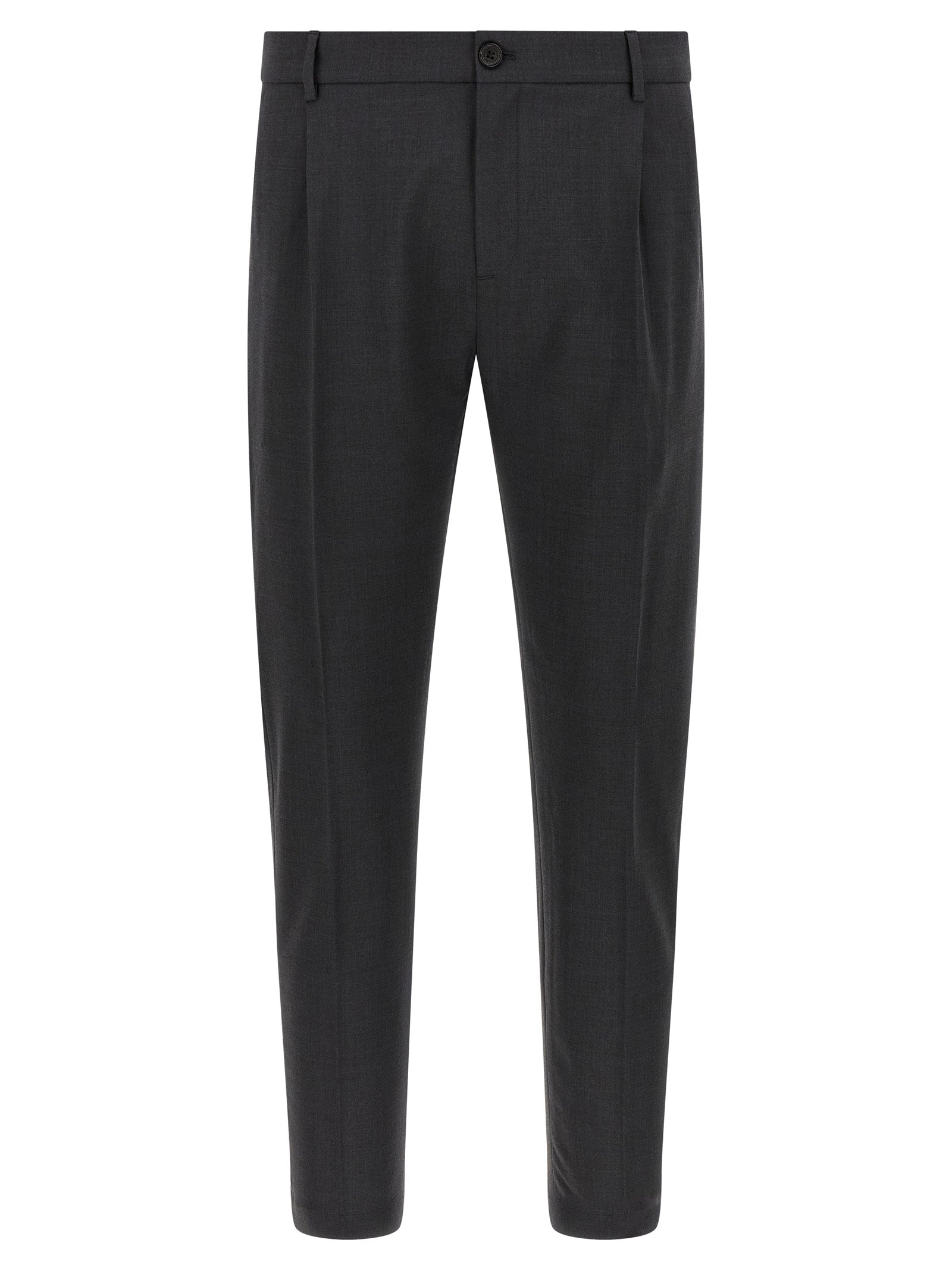 Department 5 Gray Virgin Wool Cropped Men's Pants