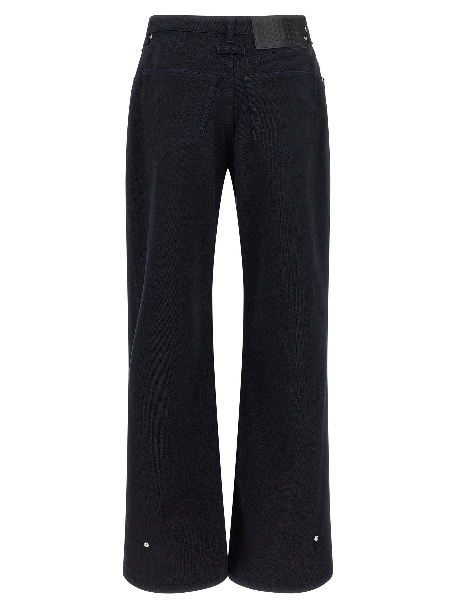 Jean Paul Gaultier Blue Cotton Jeans Women's Denim