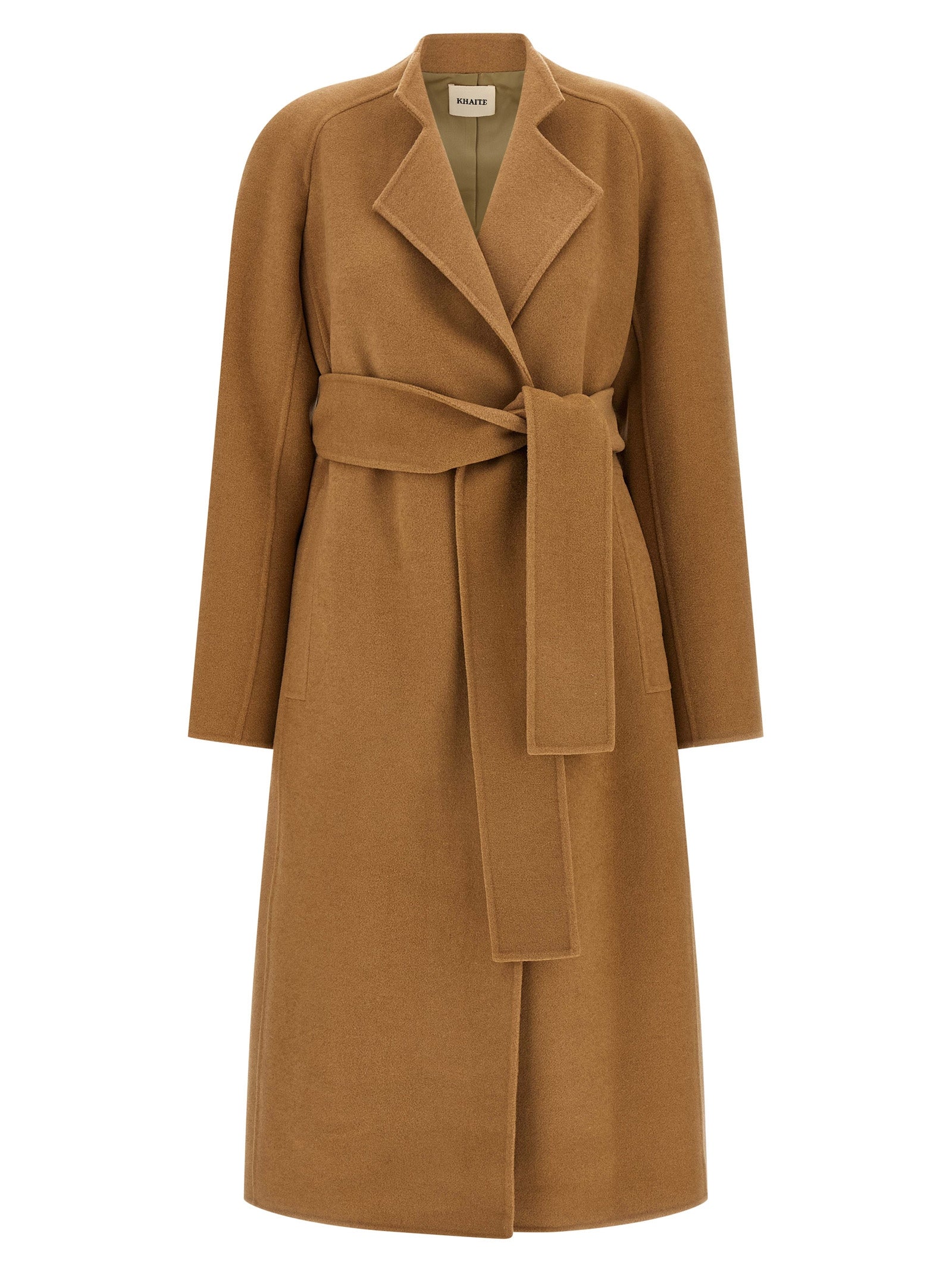 Khaite Brown Wool Women's Coat