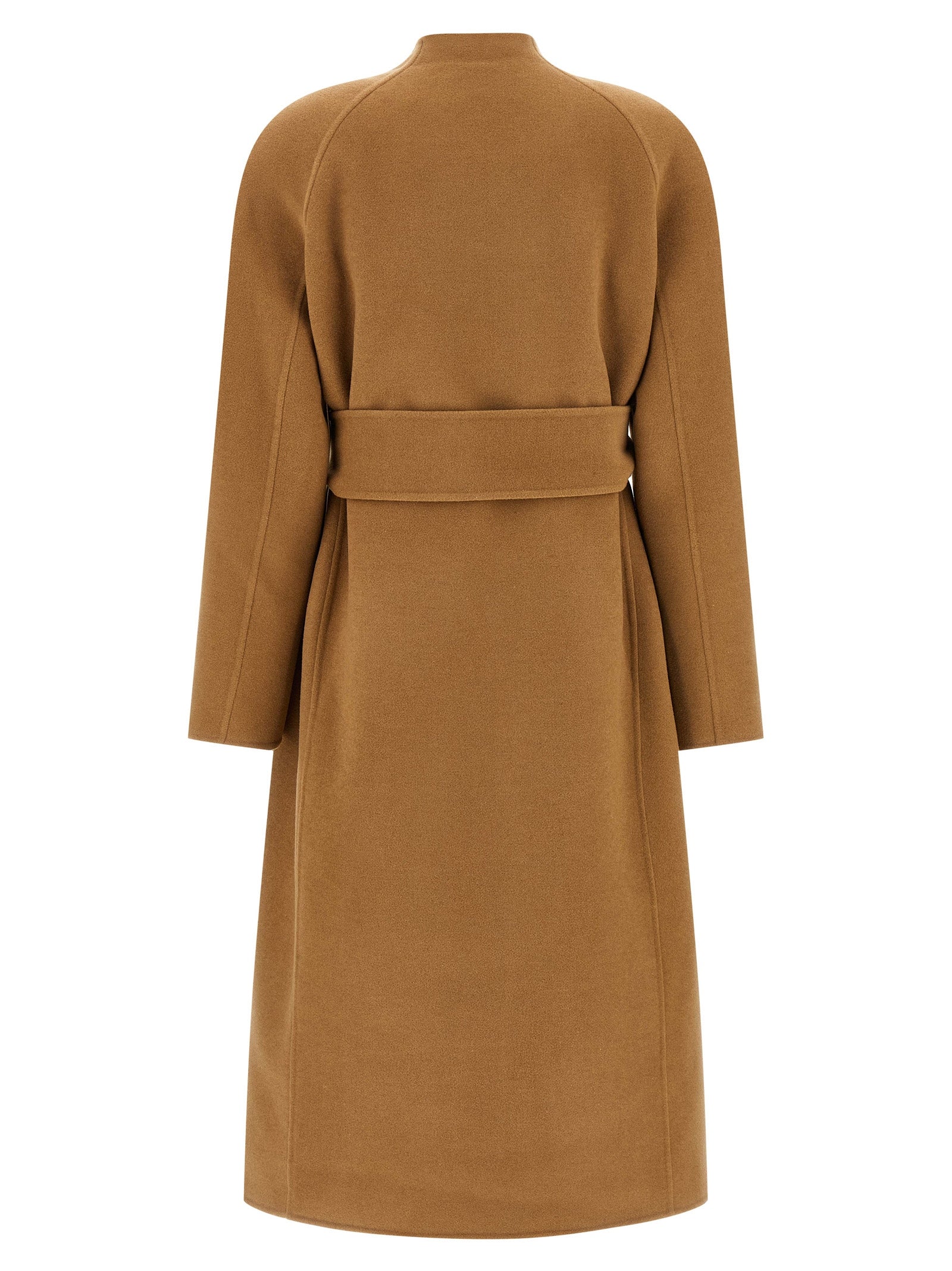 Khaite Brown Wool Women's Coat