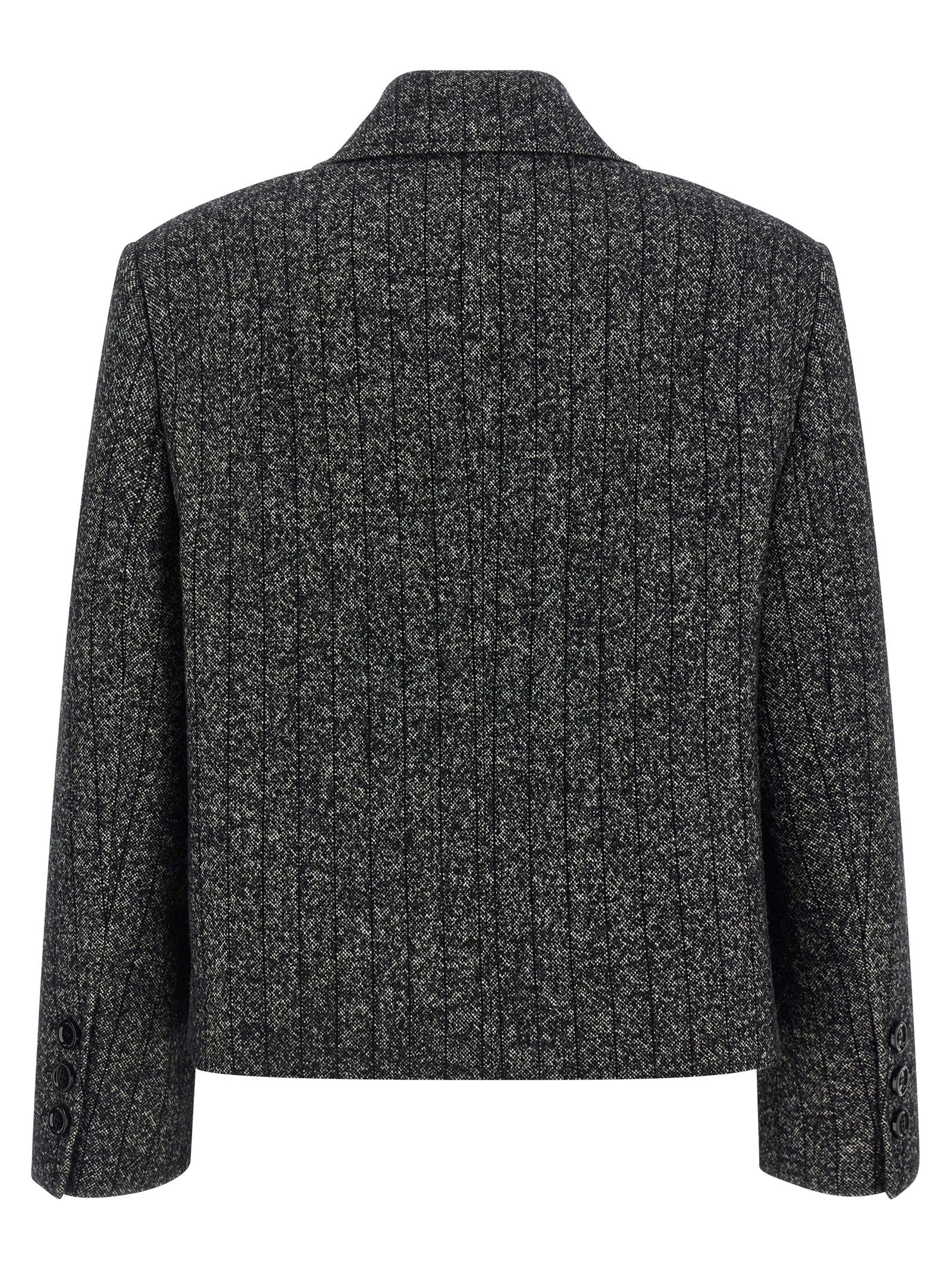 Dolce & Gabbana Bicolor Elastane Women's Blazer