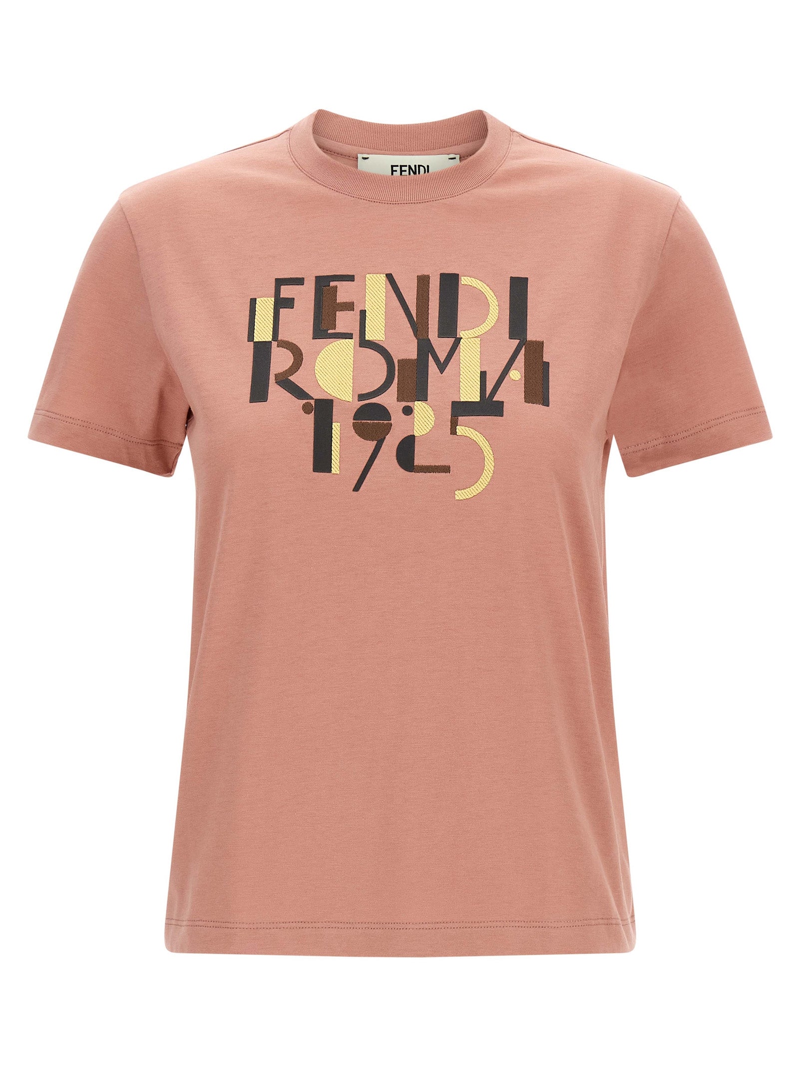 Fendi Multicolor Cotton Women's T-Shirt