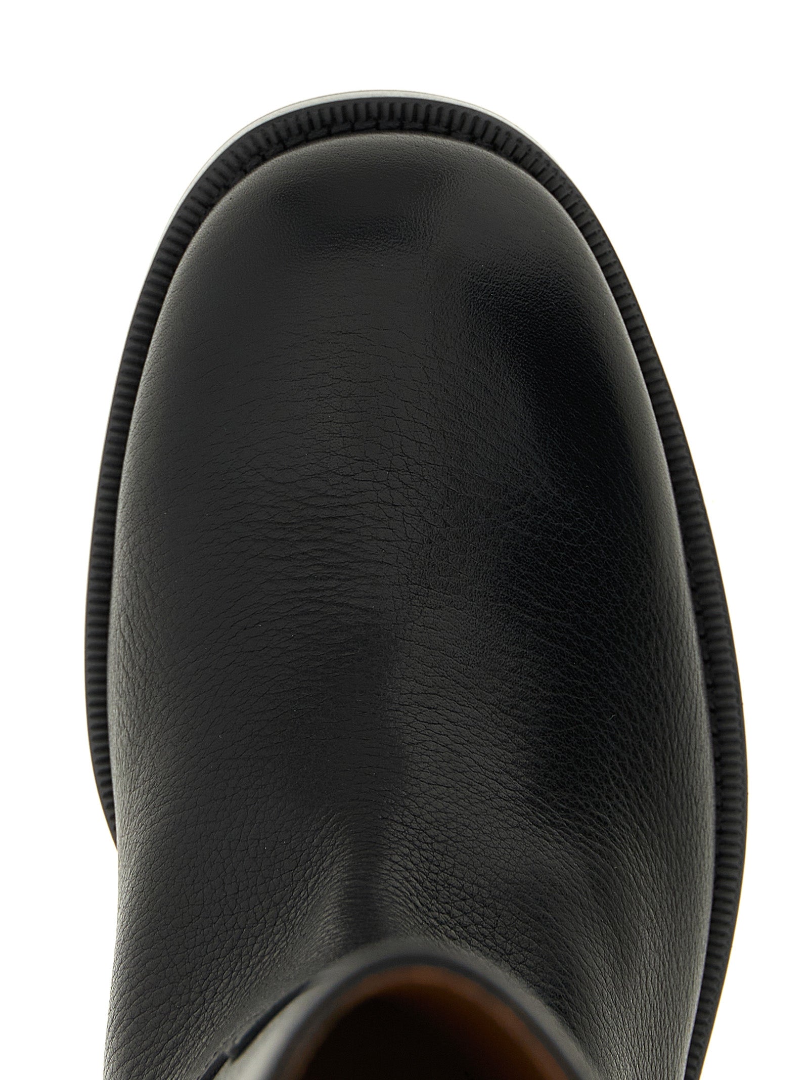 Church's Black Calfskin Over The Women's Knee