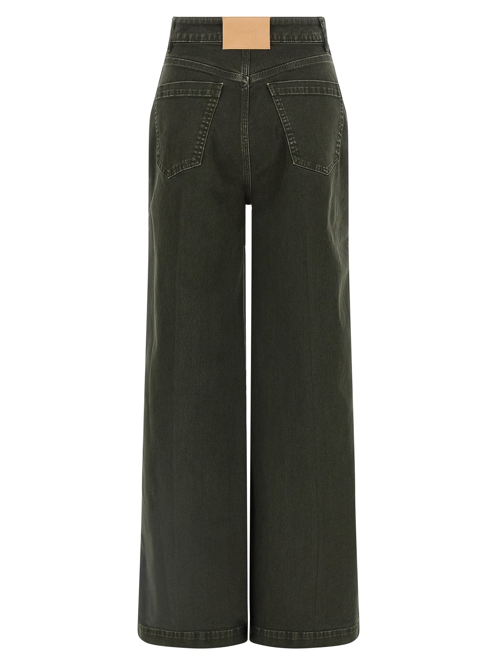 NUDE Black Cotton Jeans Women's Denim
