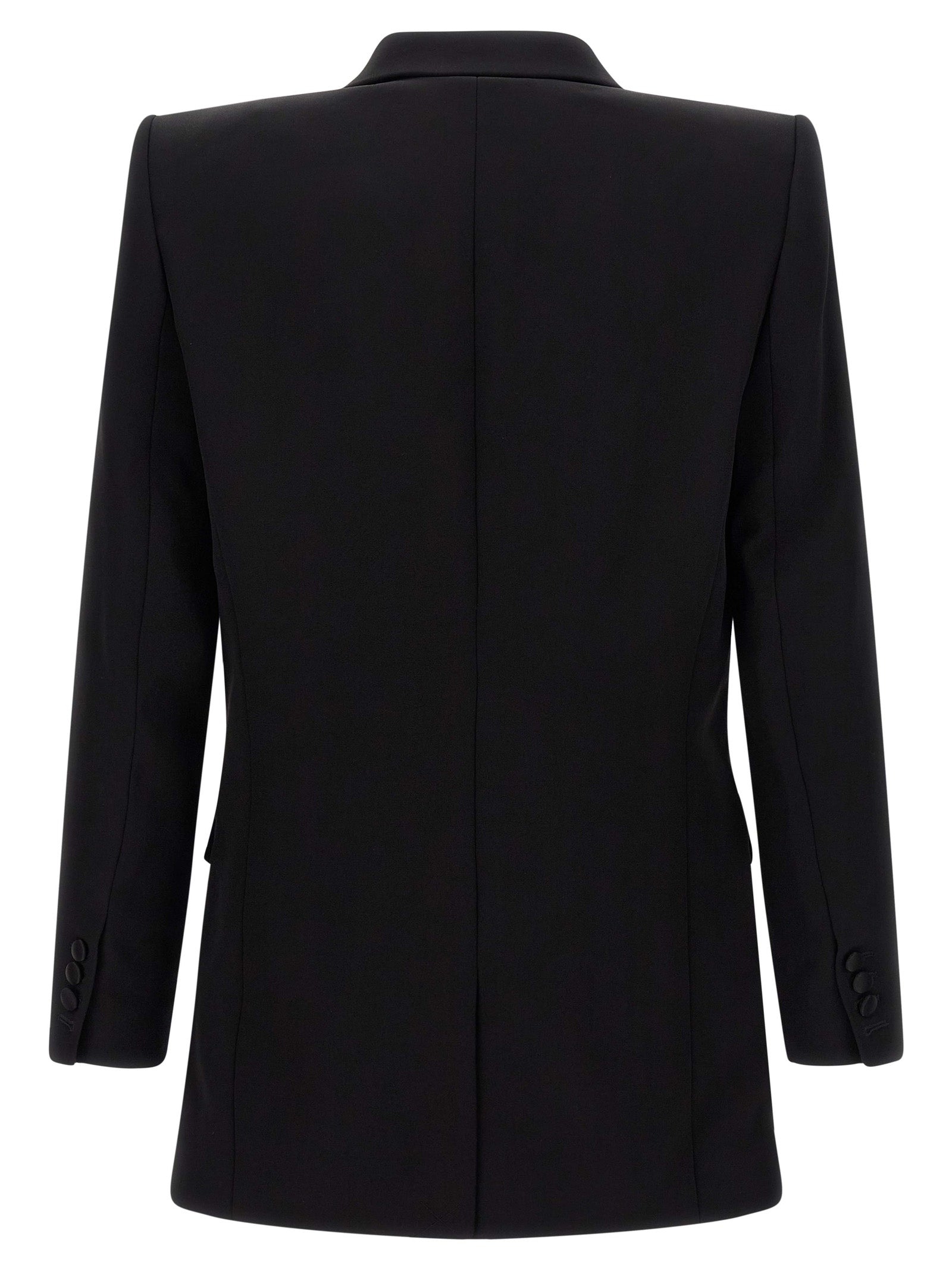 Balmain Black Viscose Men's Blazer