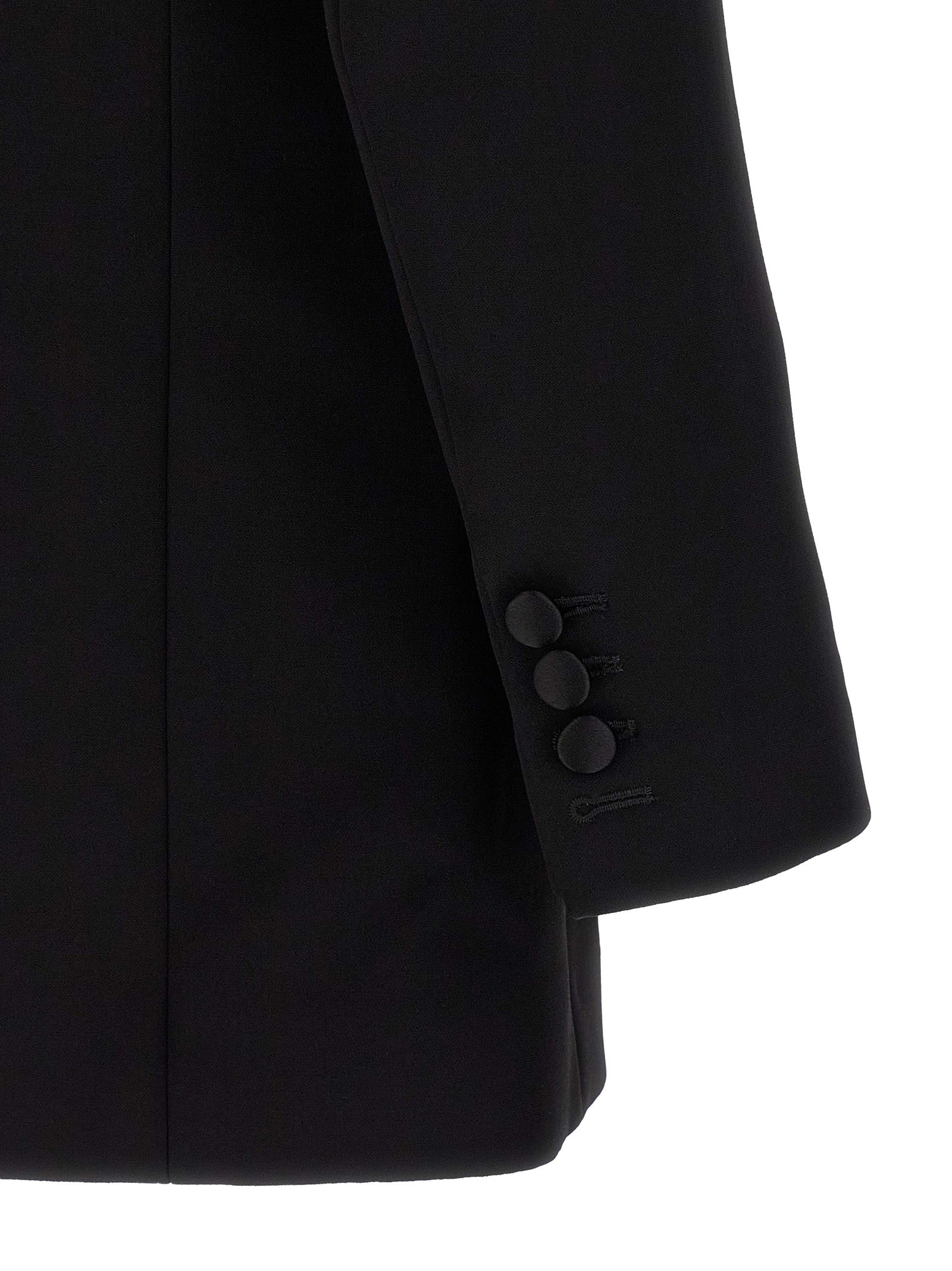 Balmain Black Viscose Men's Blazer