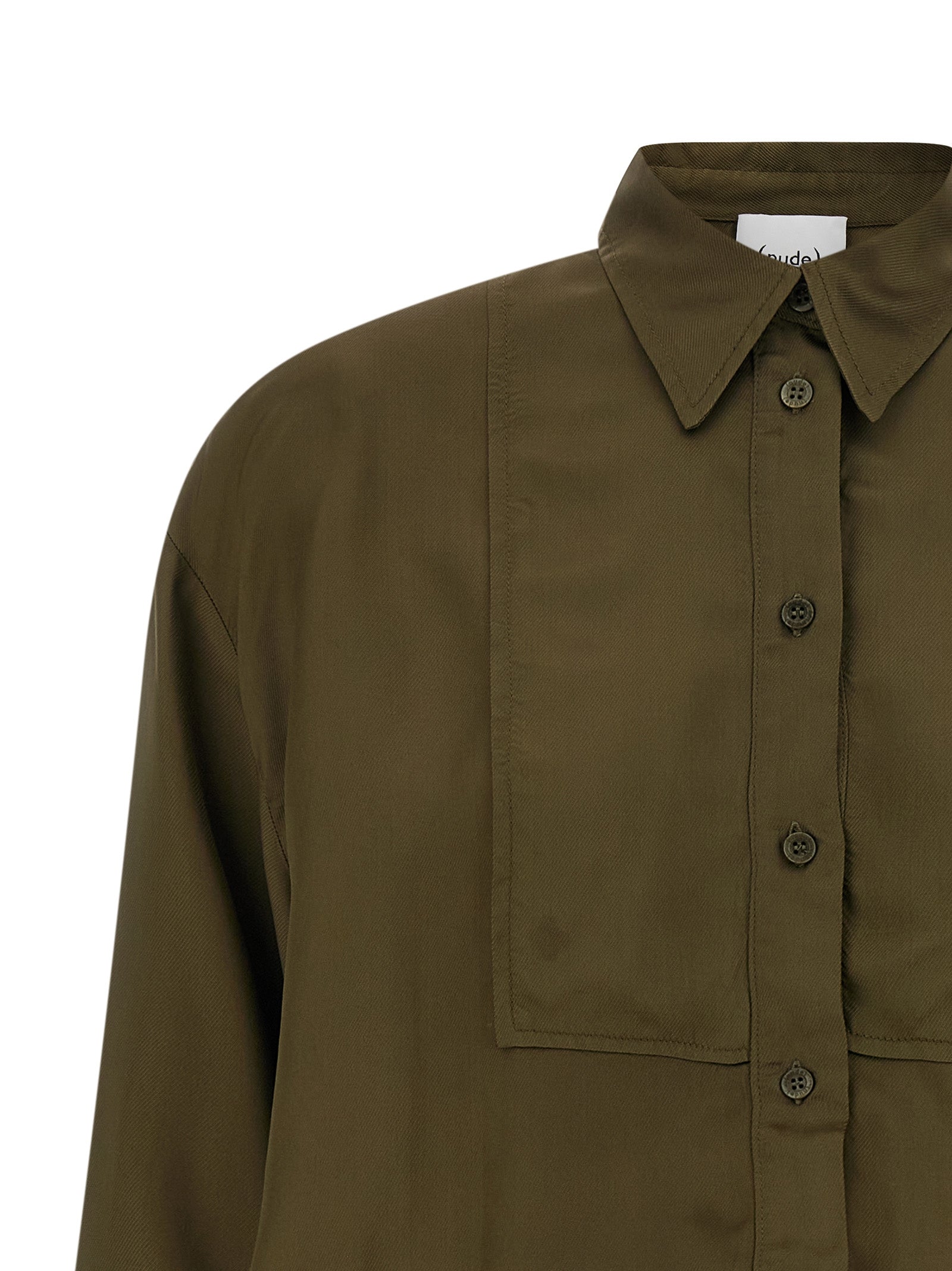 NUDE Bicolor Viscose Women's Blouse
