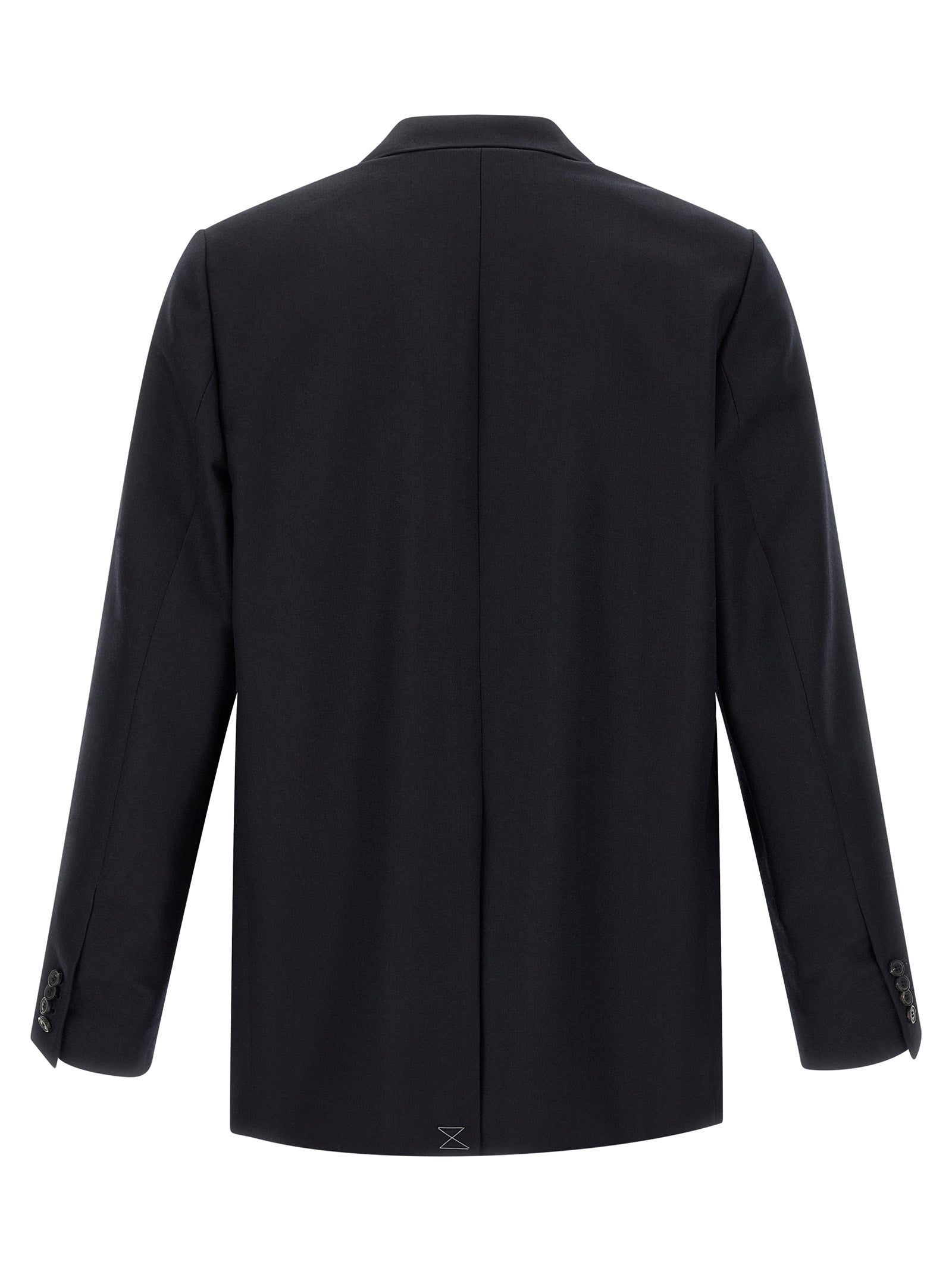 Dries Van Noten Blue Wool Men's Blazer