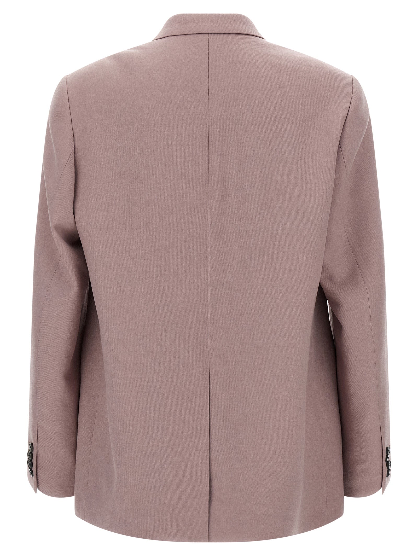 Dries Van Noten Purple Wool Men's Blazer