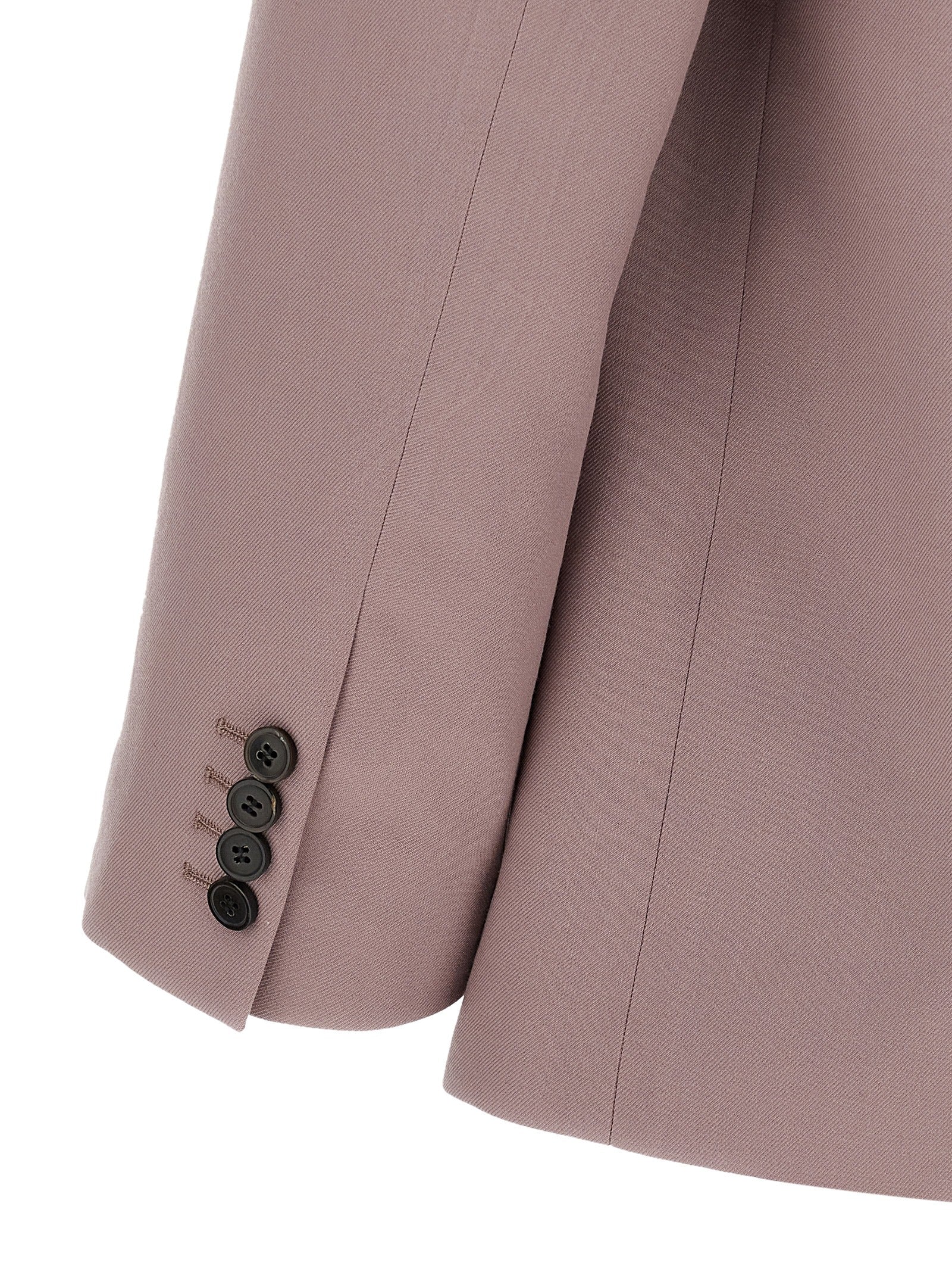 Dries Van Noten Purple Wool Men's Blazer