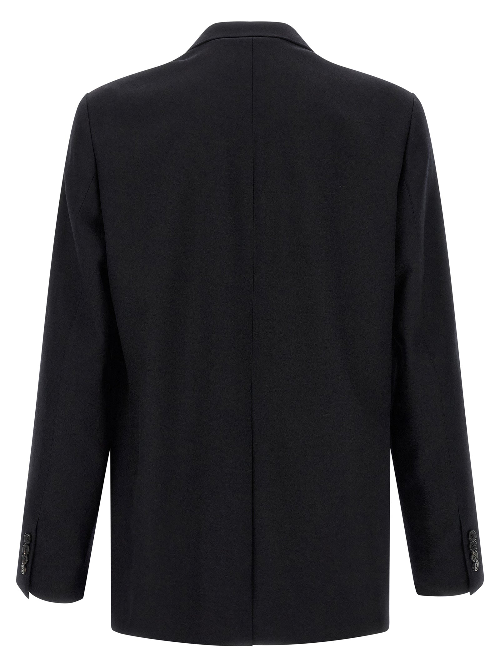 Dries Van Noten Black Wool Men's Blazer
