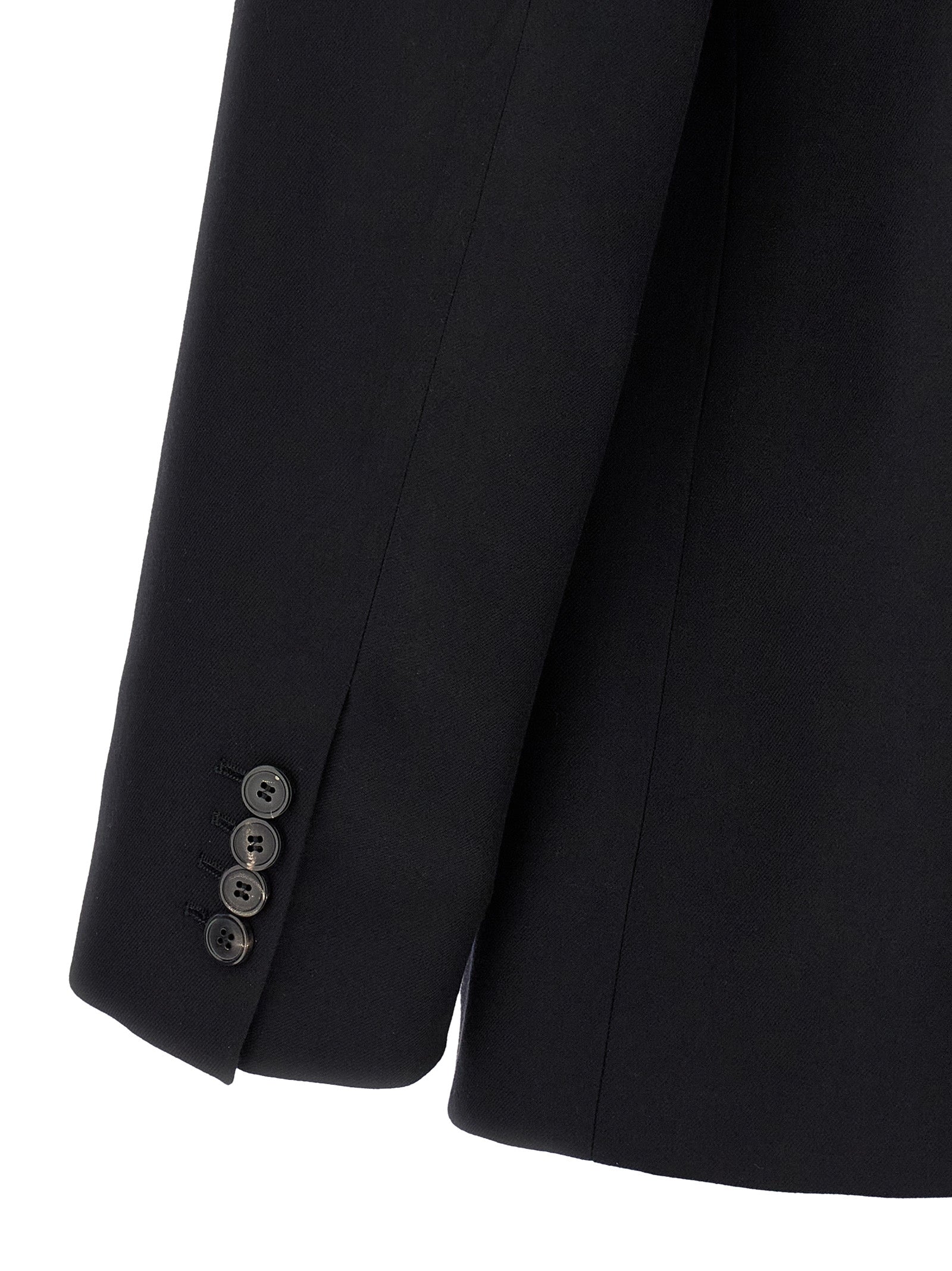 Dries Van Noten Black Wool Men's Blazer