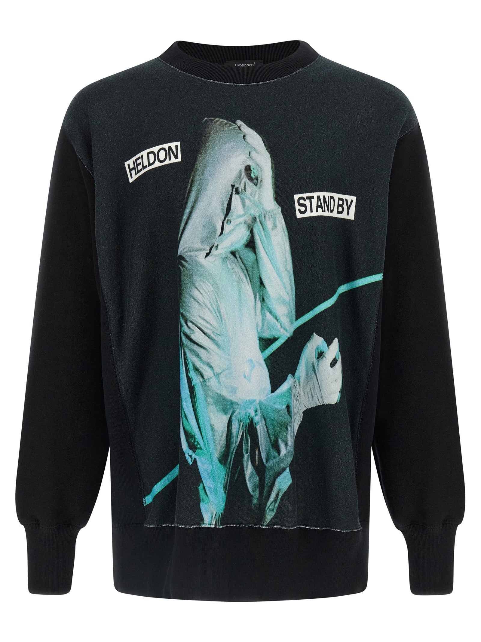 Undercover Black Cotton Men's Sweatshirt