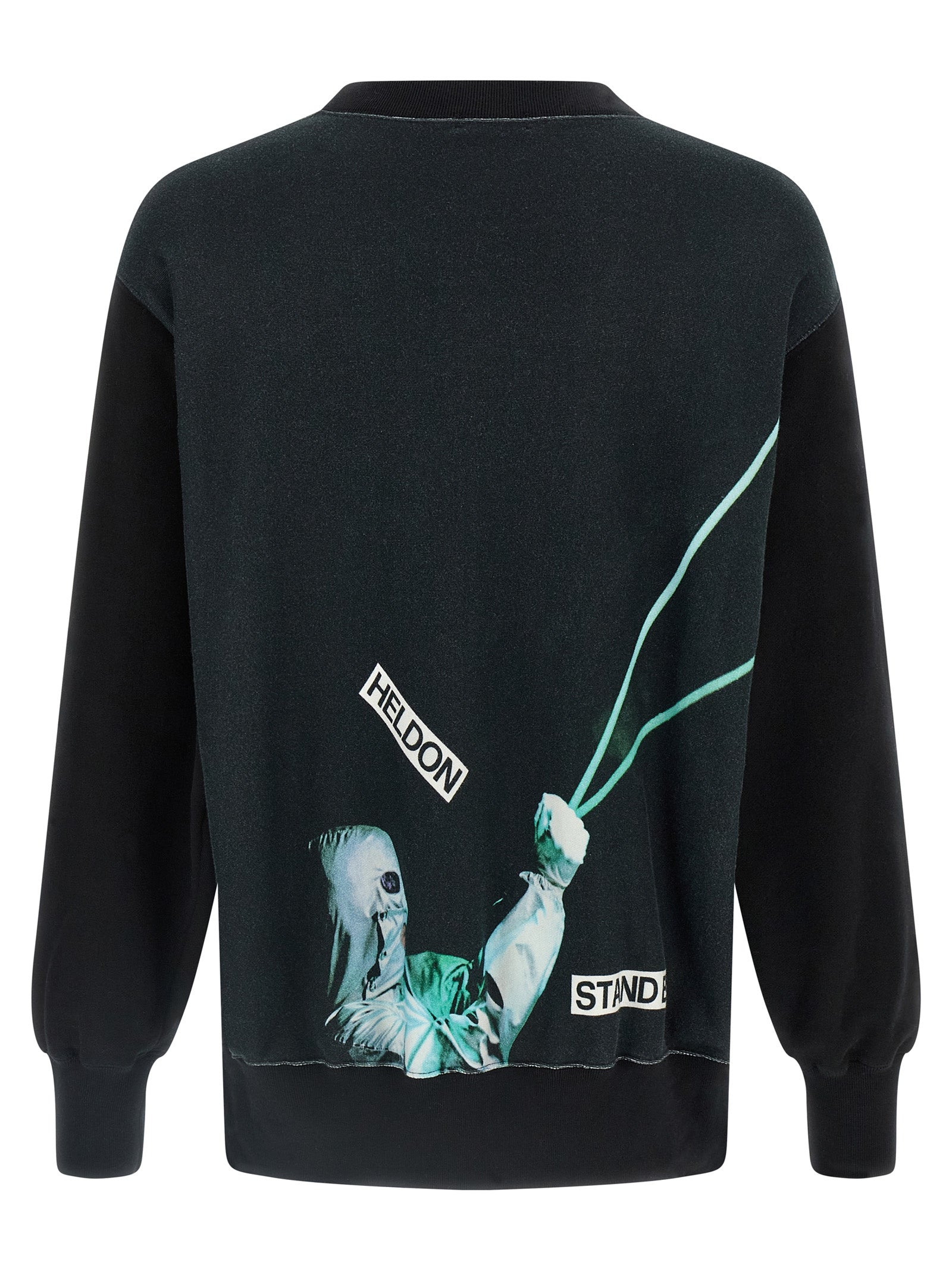 Undercover Black Cotton Men's Sweatshirt