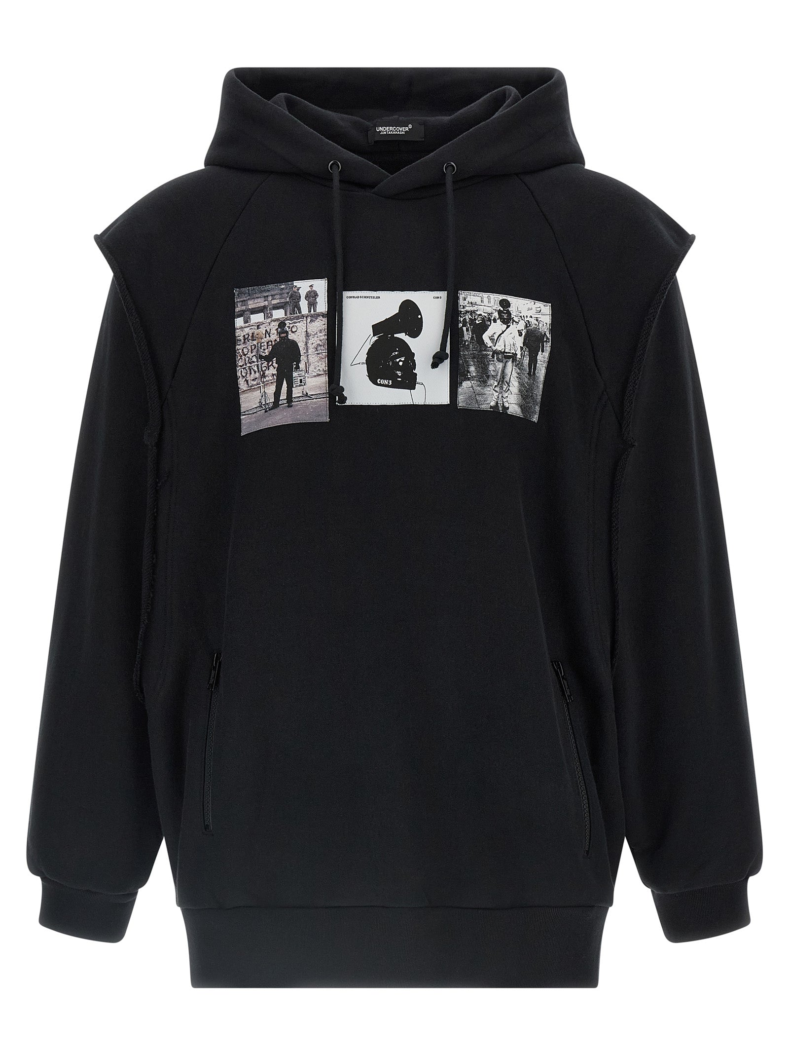 Undercover Black Cotton Men's Sweatshirt