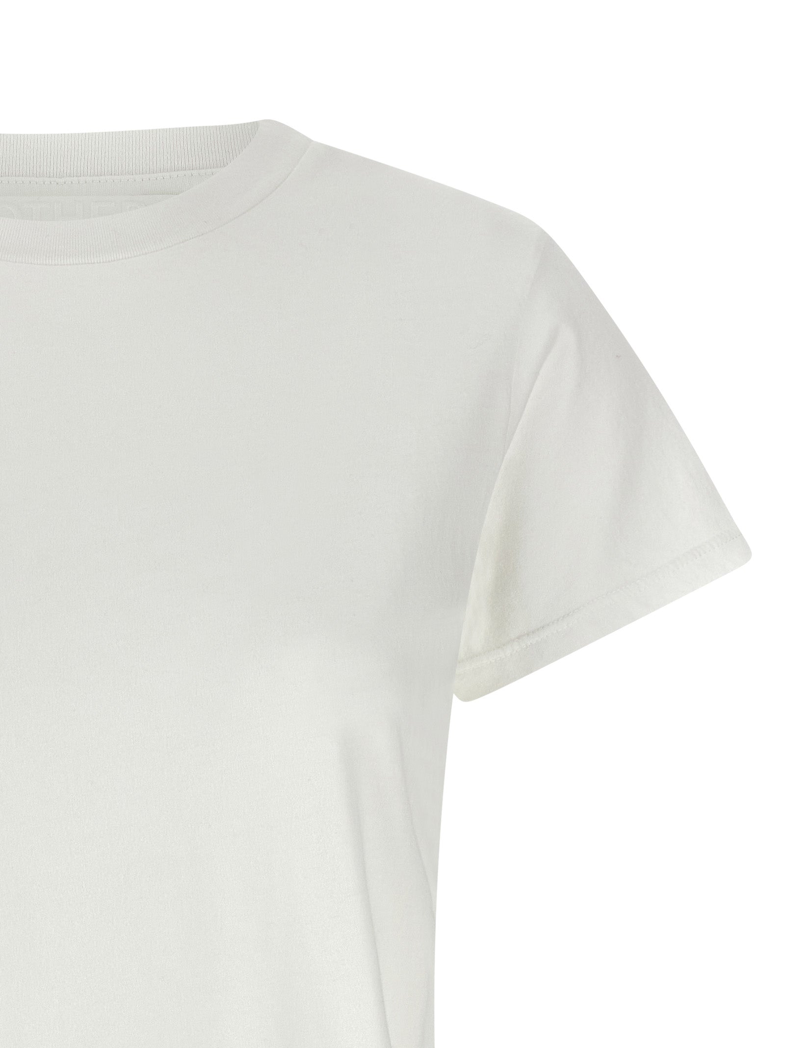 Mother Denim White Cotton Women's T-Shirt