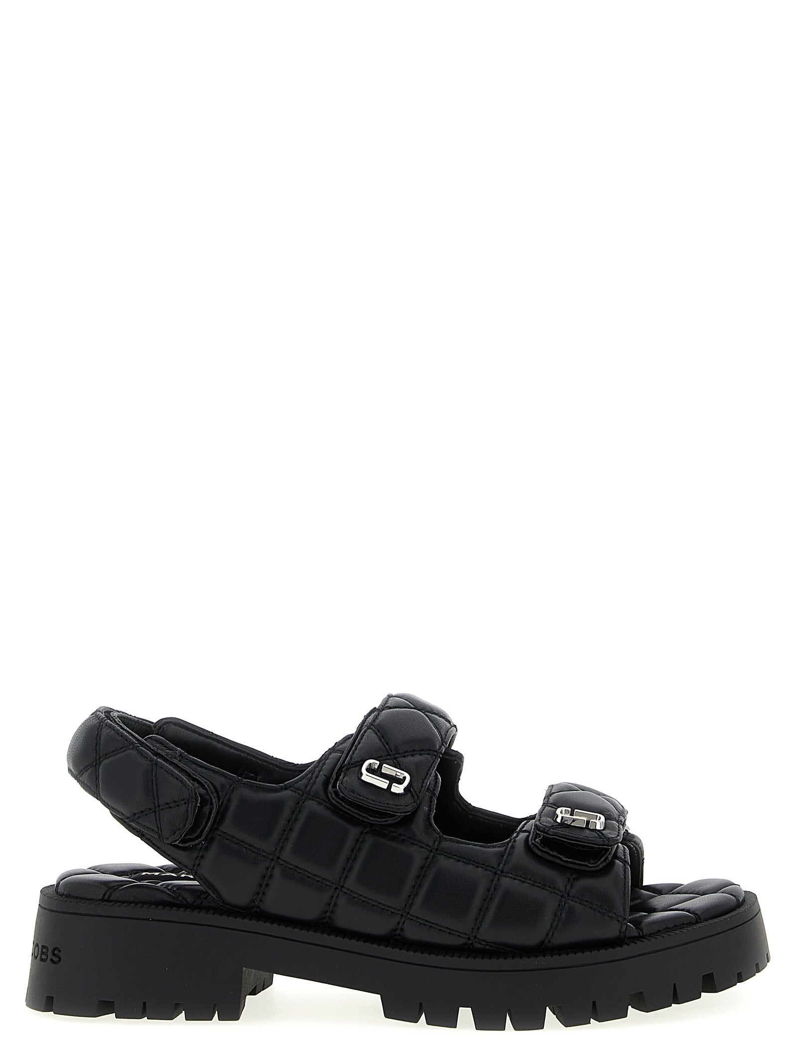 Marc Jacobs Black Lamb Leather Mid Heel Women's Pumps