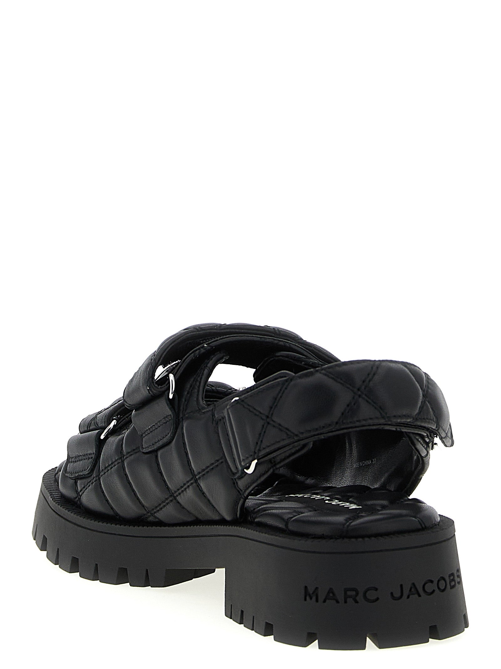 Marc Jacobs Black Lamb Leather Mid Heel Women's Pumps