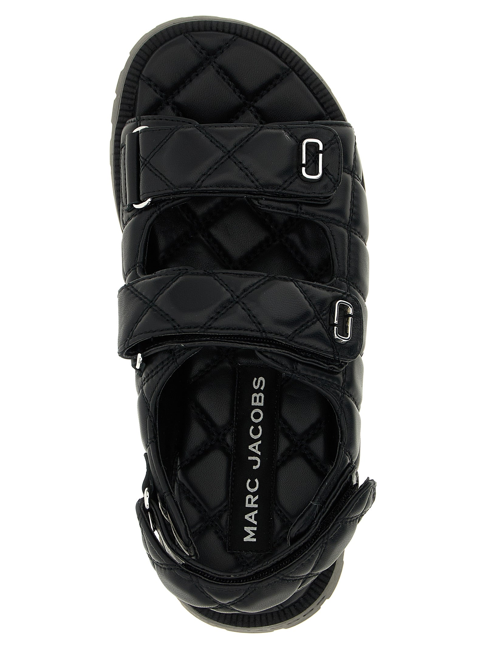 Marc Jacobs Black Lamb Leather Mid Heel Women's Pumps