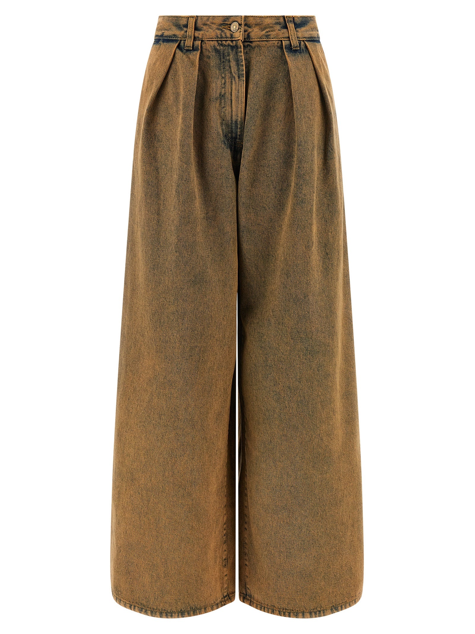 Alanui Brown Cotton Jeans Women's Denim