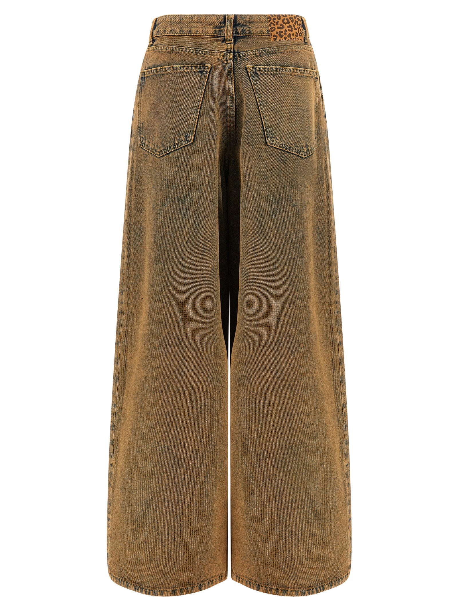 Alanui Brown Cotton Jeans Women's Denim