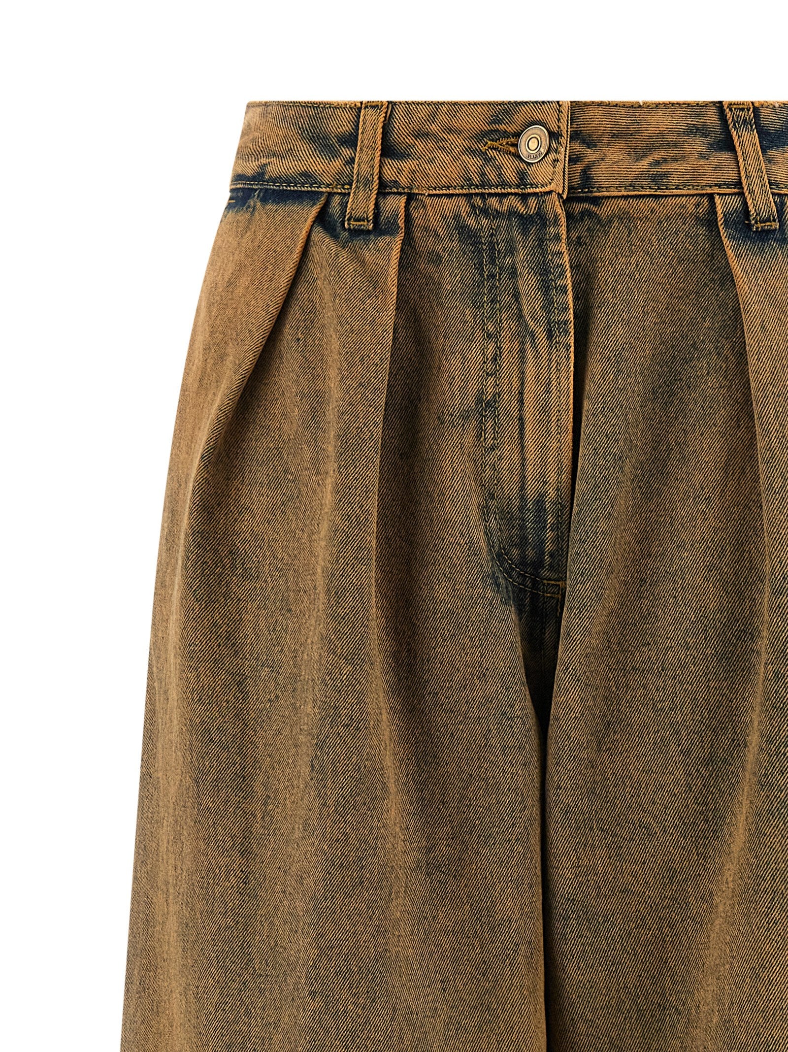 Alanui Brown Cotton Jeans Women's Denim