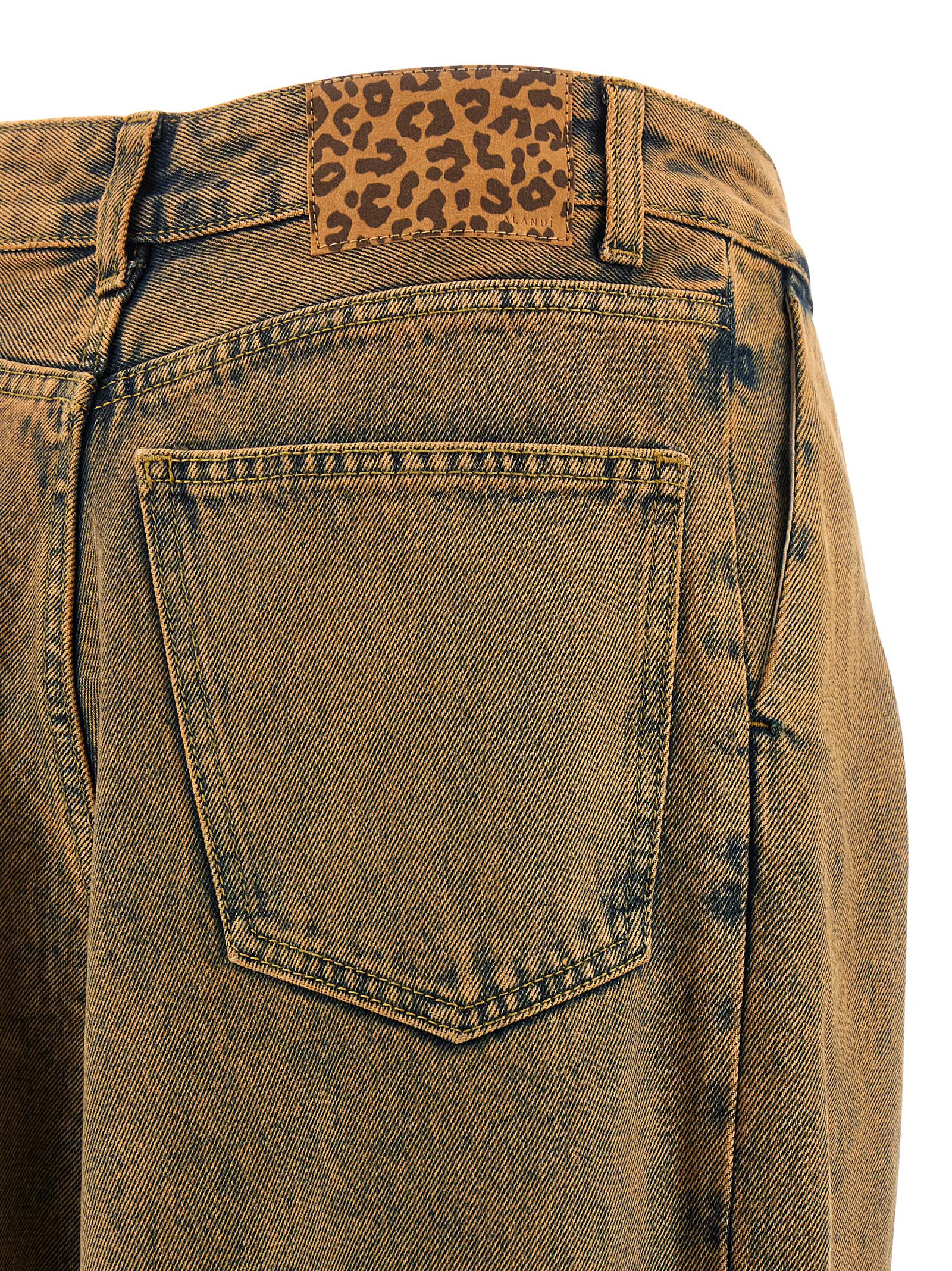 Alanui Brown Cotton Jeans Women's Denim