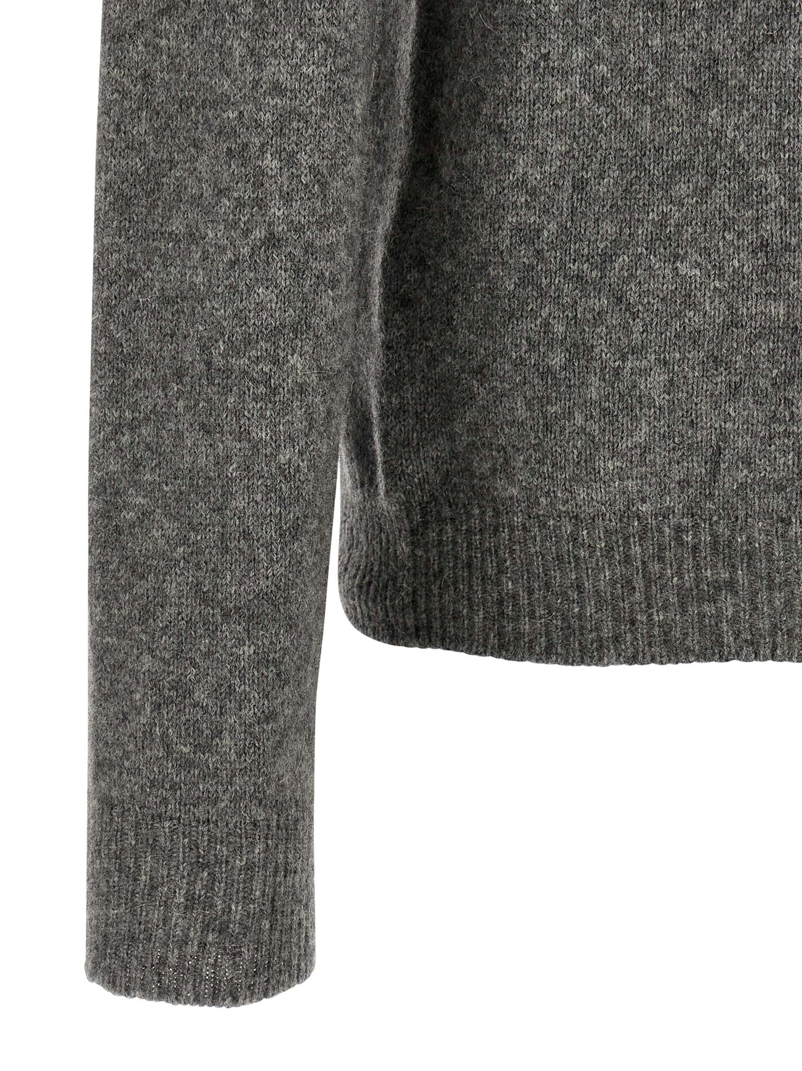 Roberto Collina Gray Virgin Wool Men's Cardigan