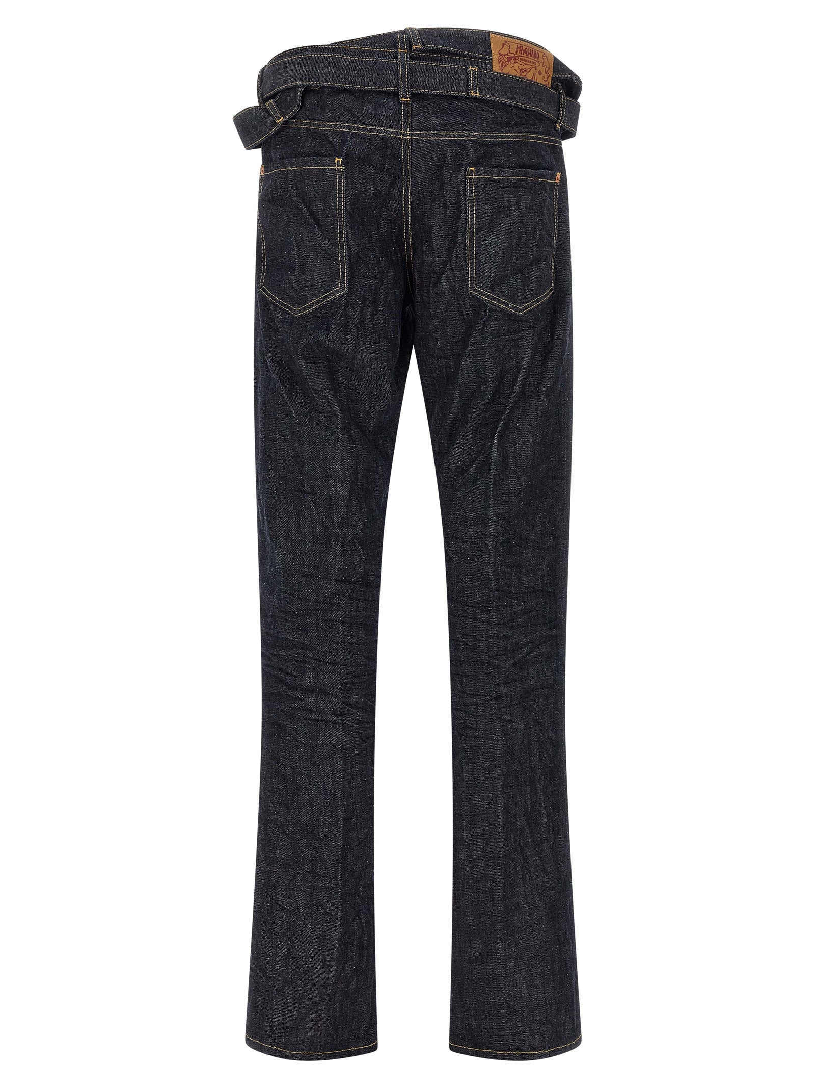 Dsquared² Blue Cotton Straight-Leg Men's Jeans