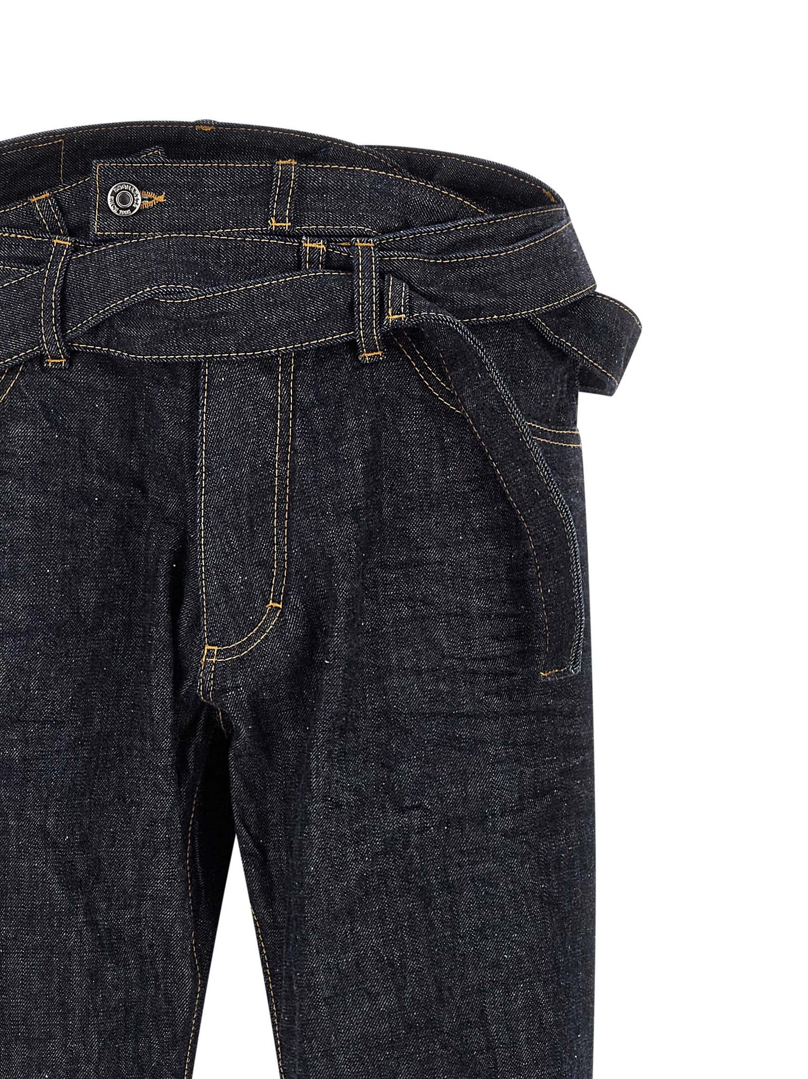 Dsquared² Blue Cotton Straight-Leg Men's Jeans