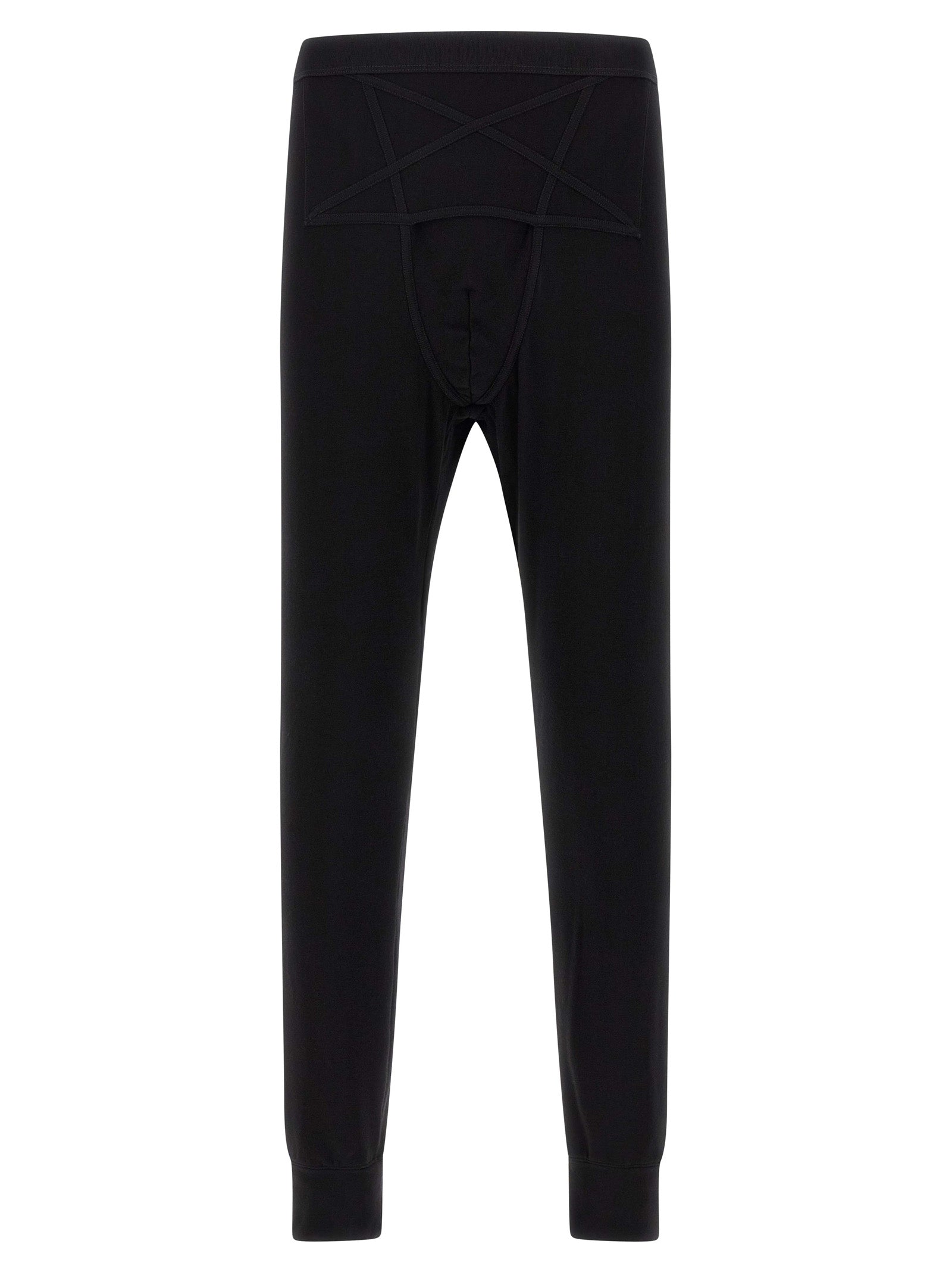 Rick Owens Black Wool Men's Leggings