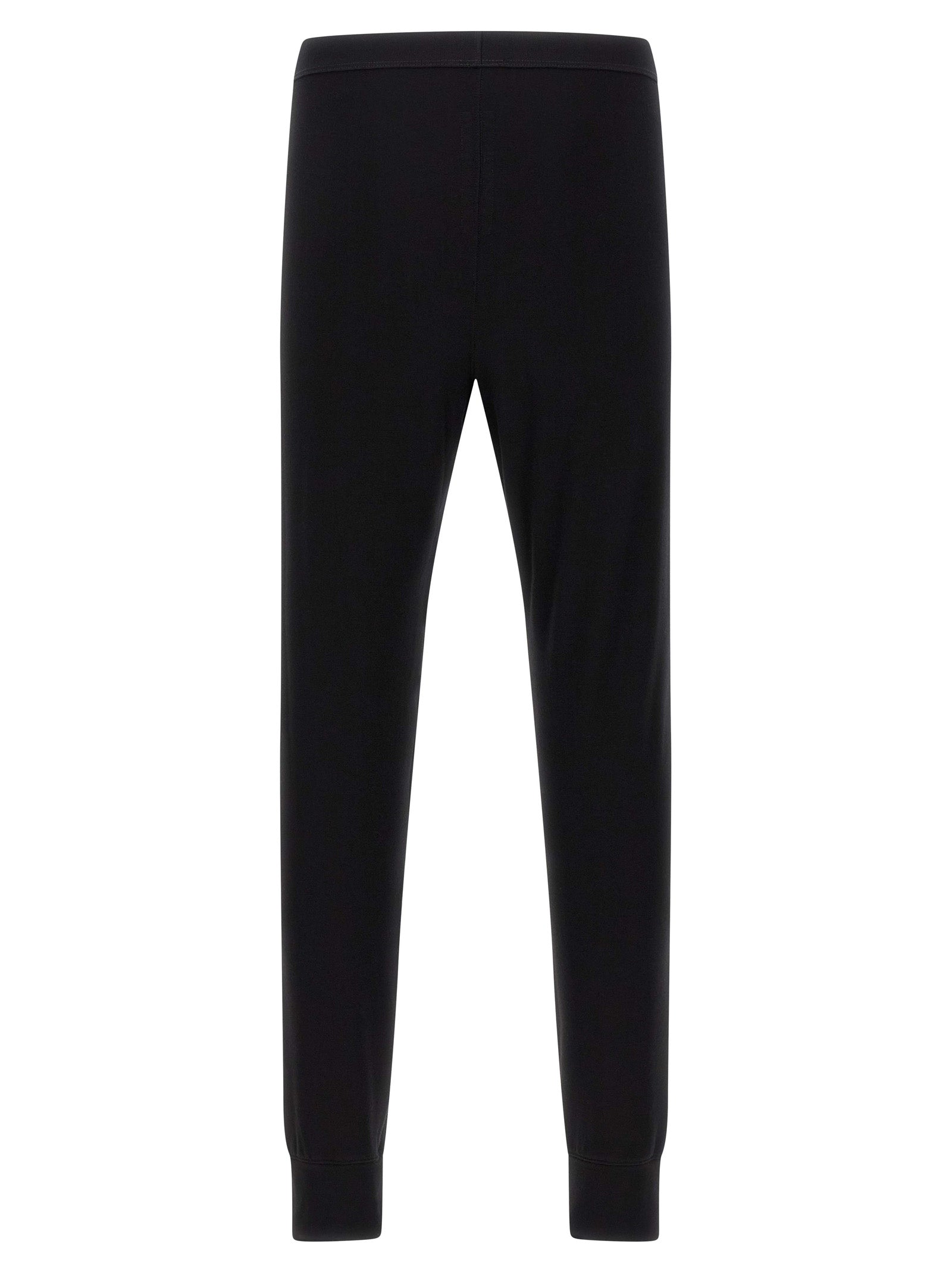 Rick Owens Black Wool Men's Leggings