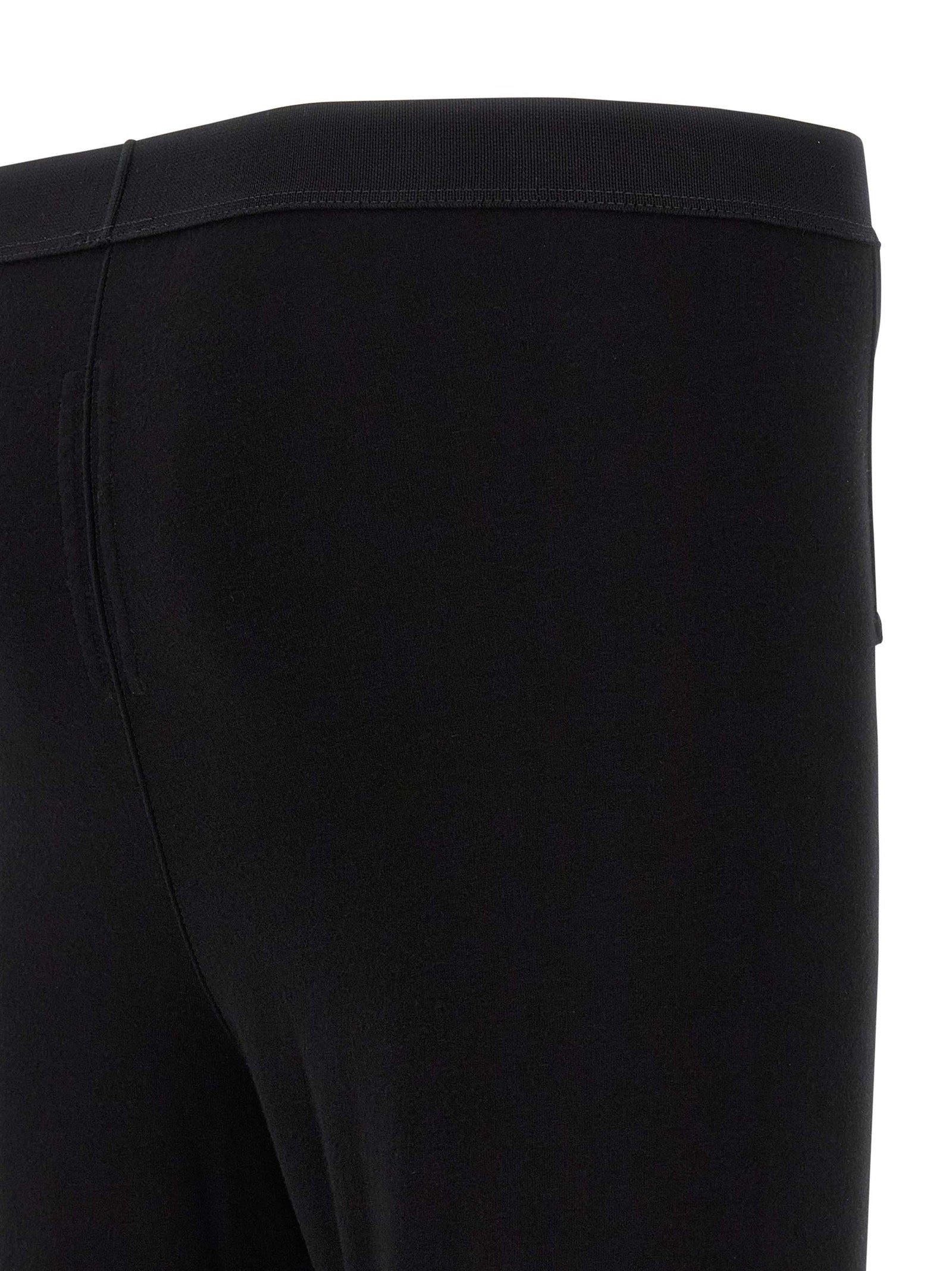 Rick Owens Black Wool Men's Leggings