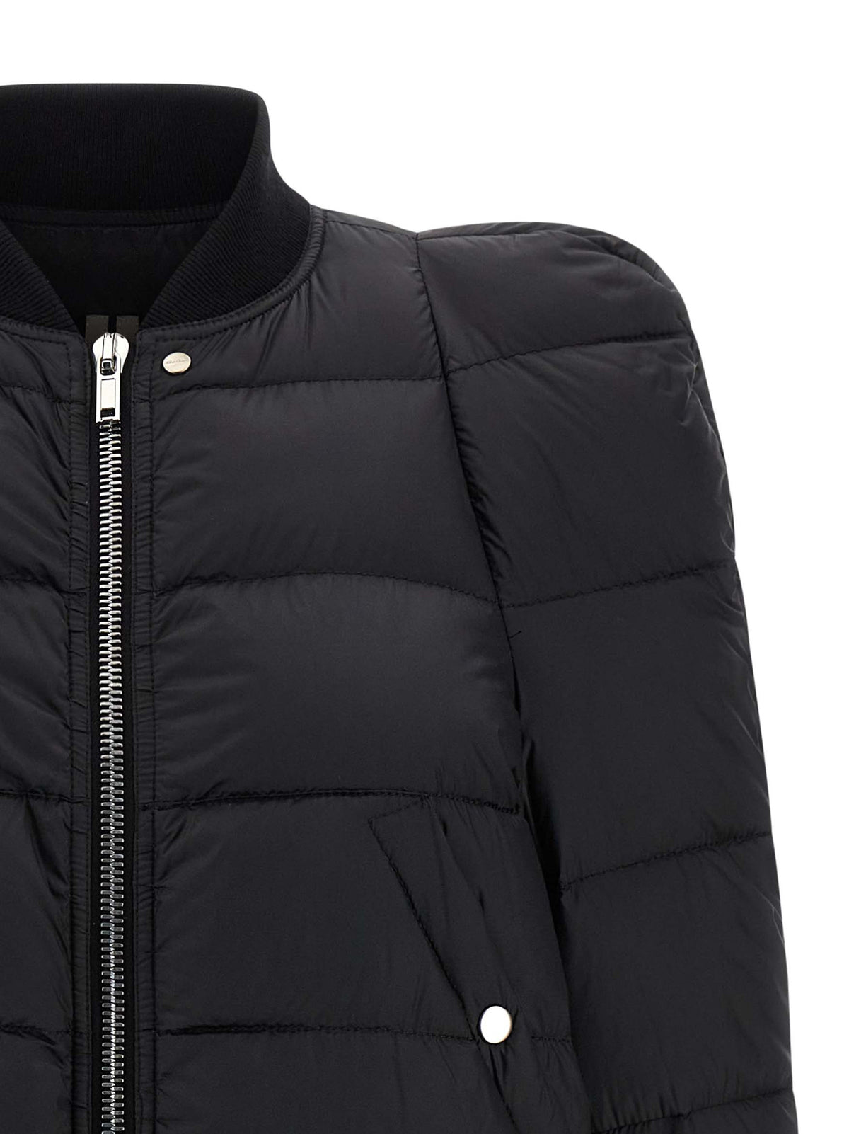 Rick Owens Black Nylon Women's Bomber