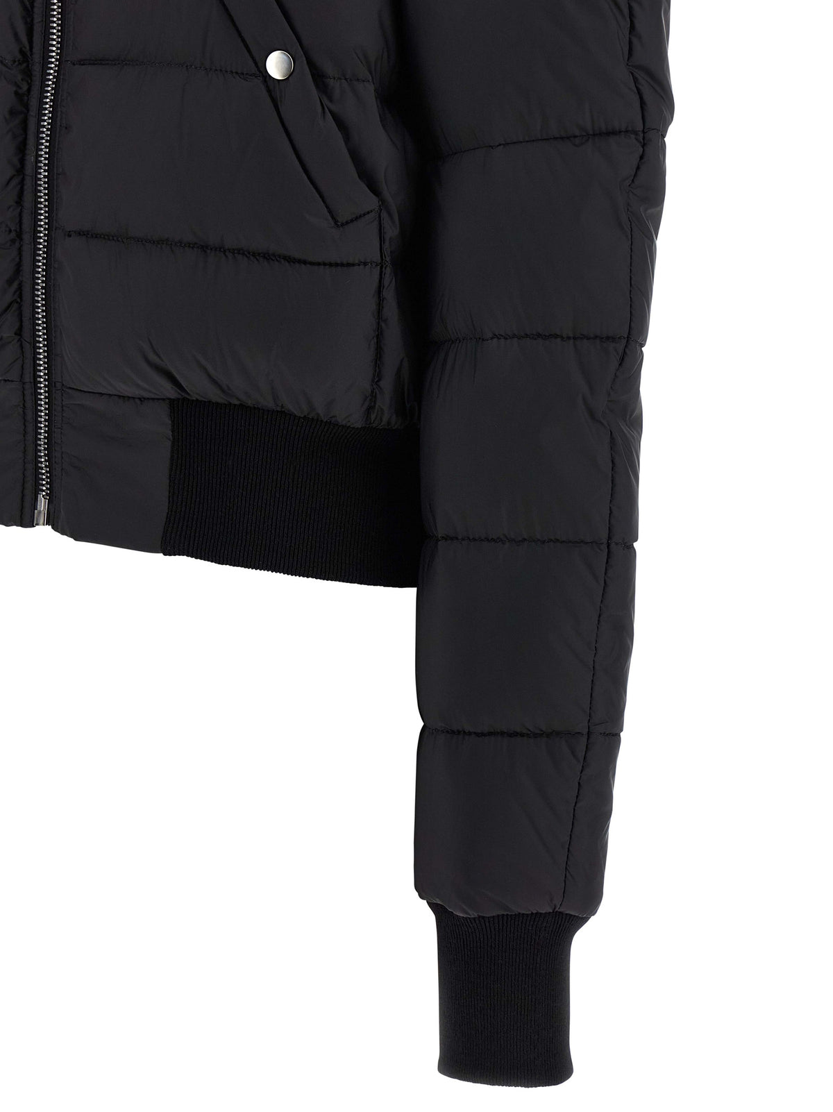 Rick Owens Black Nylon Women's Bomber