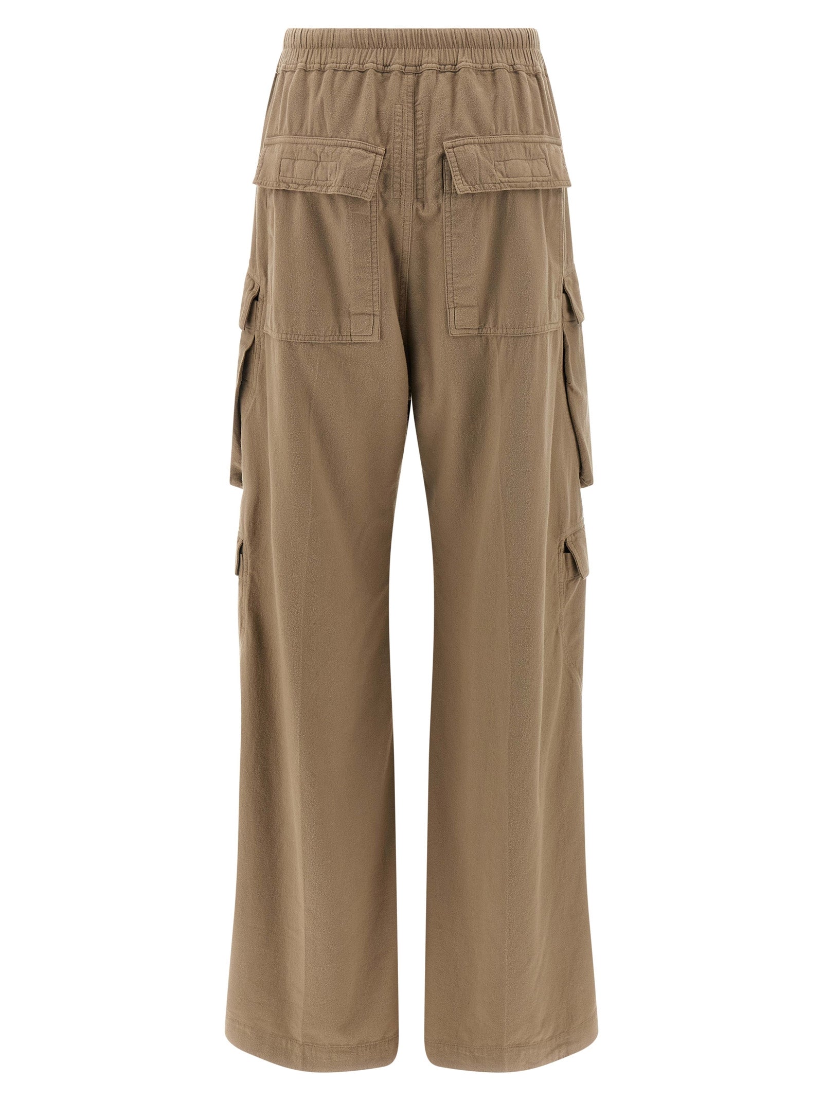 DRKSHDW Beige Cotton Cargo Women's Pants