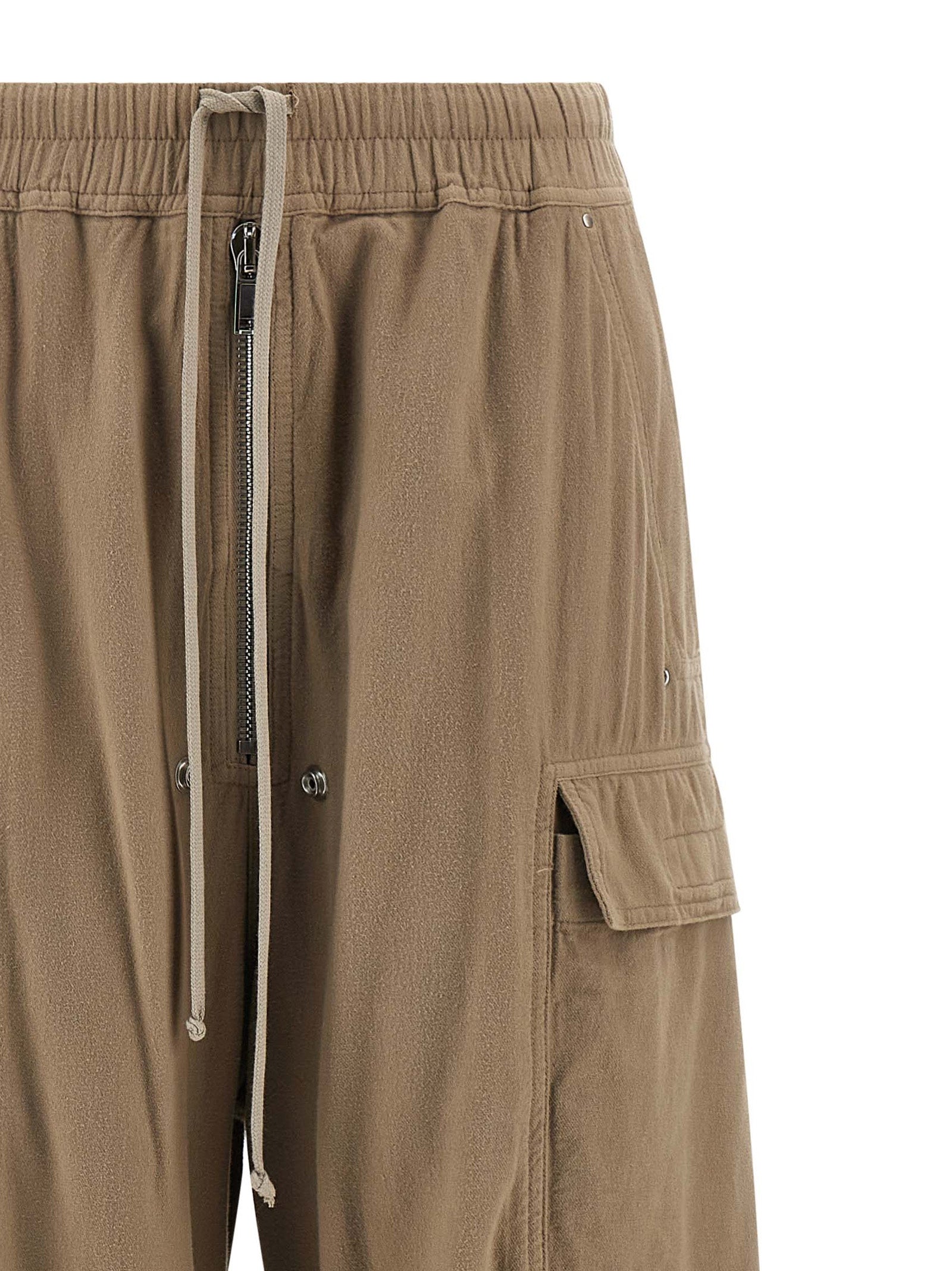 DRKSHDW Beige Cotton Cargo Women's Pants