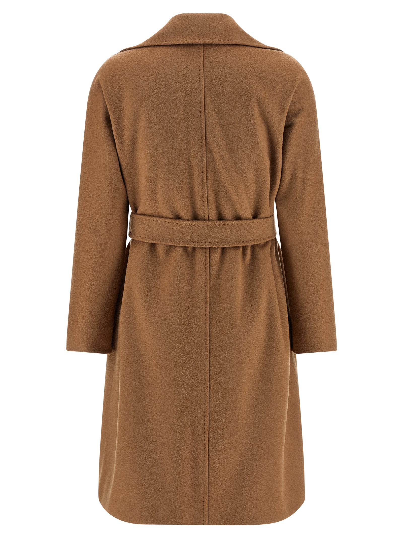 Max Mara Brown Virgin Wool Women's Coat