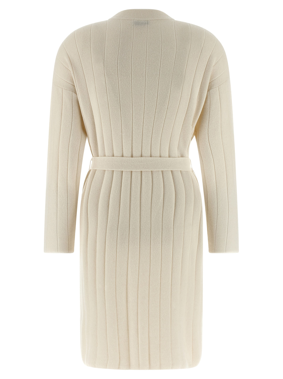 Max Mara White Cashmere Women's Cardigan