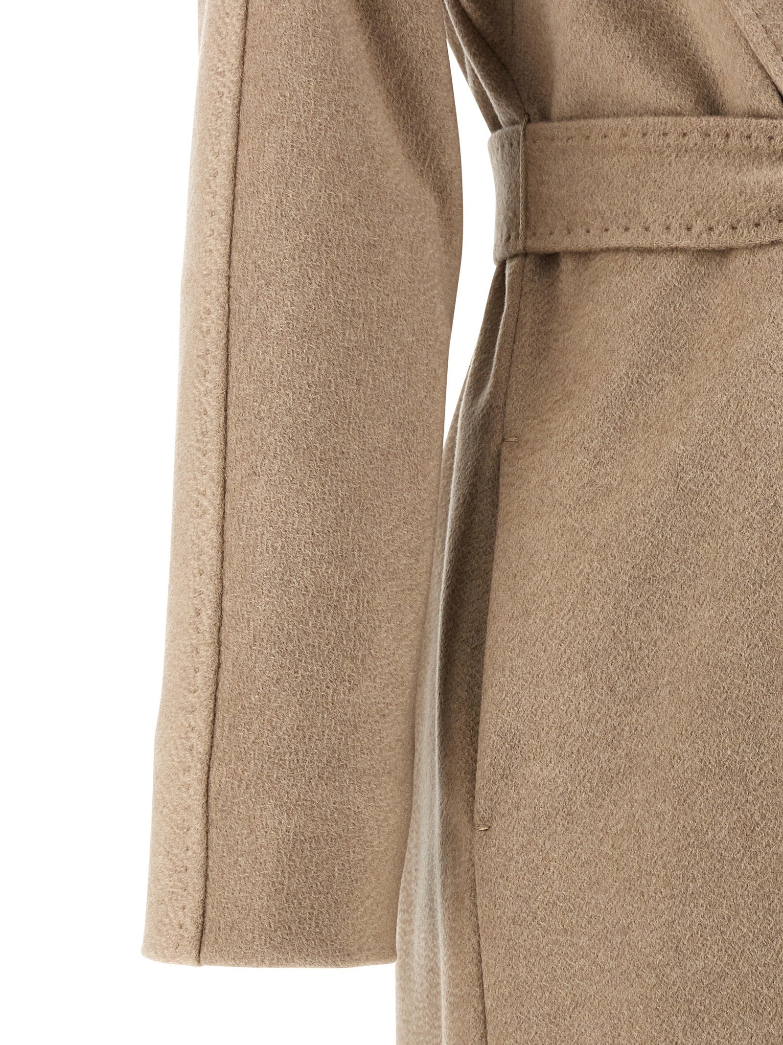 Max Mara Beige Cashmere Women's Coat