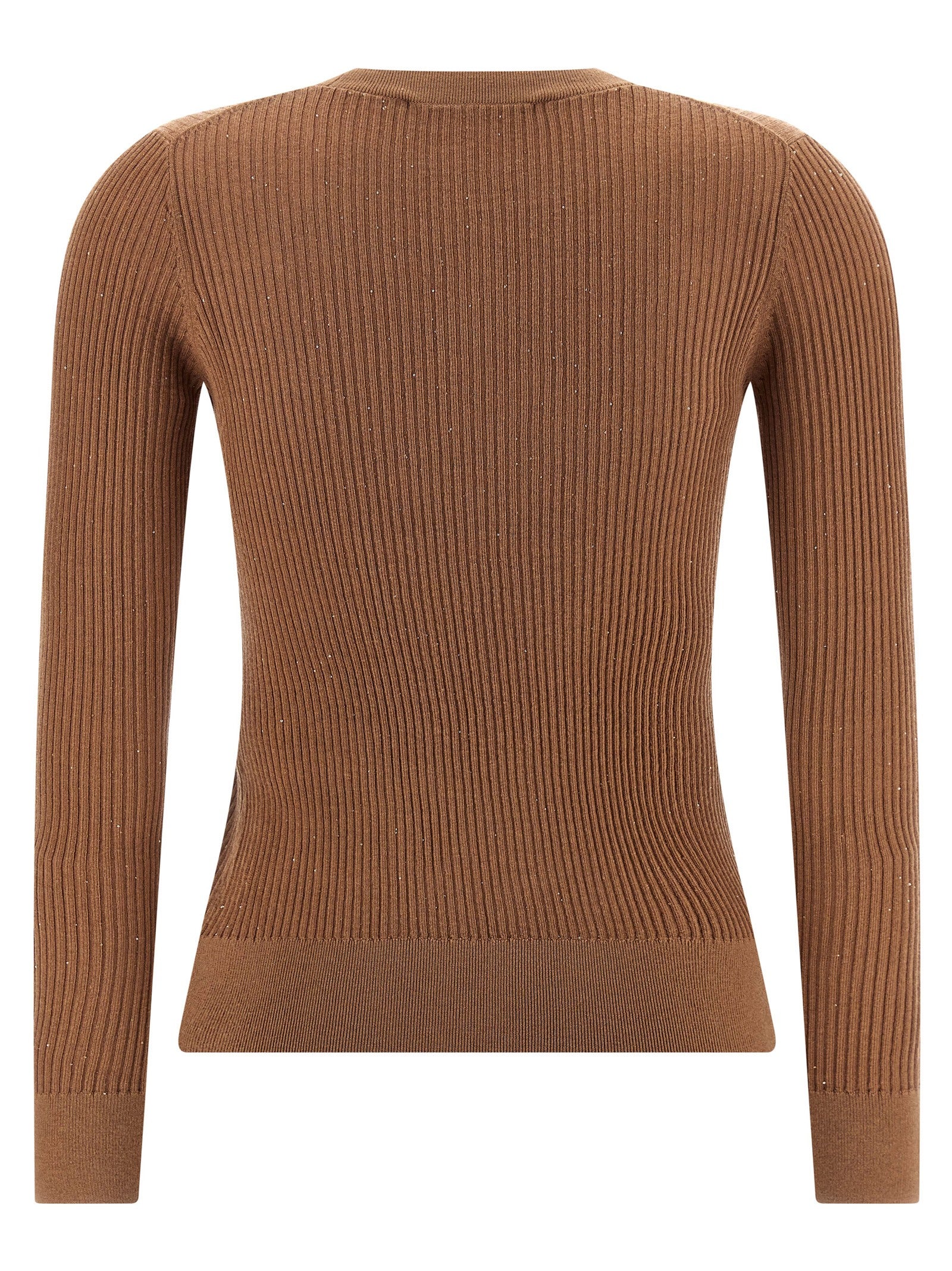 Max Mara Beige Silk Women's Cardigan