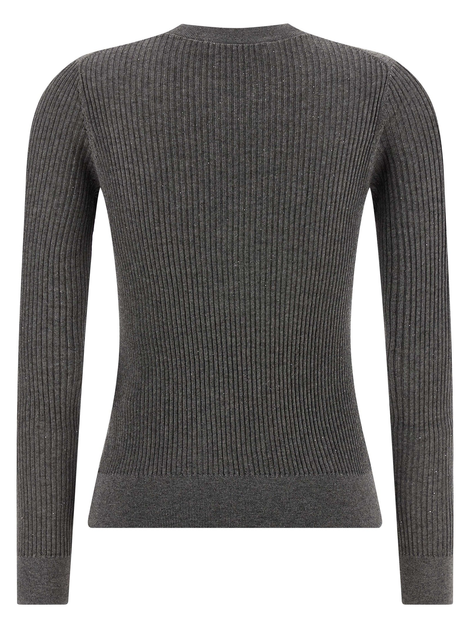Max Mara Gray Silk Women's Cardigan