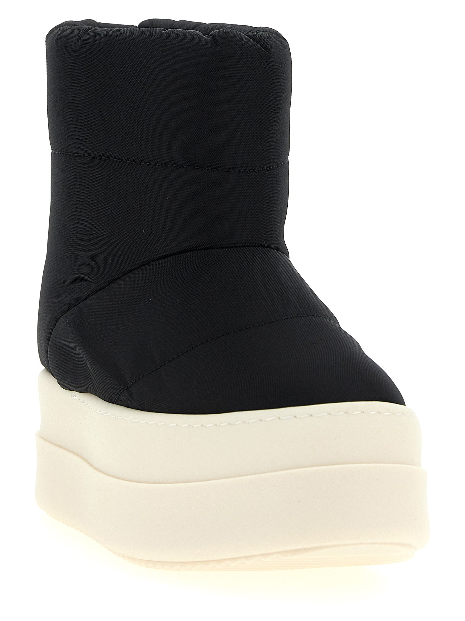 DRKSHDW Bicolor Nylon Ankle Women's Boots