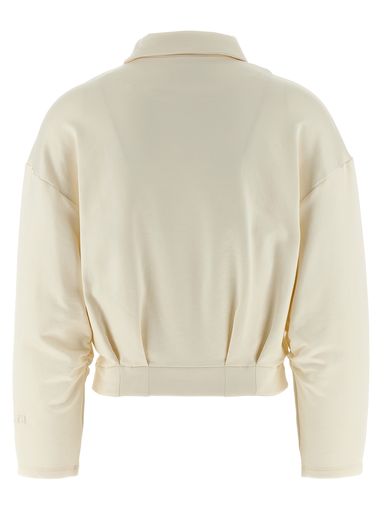 Max Mara White Silk Women's Sweatshirt