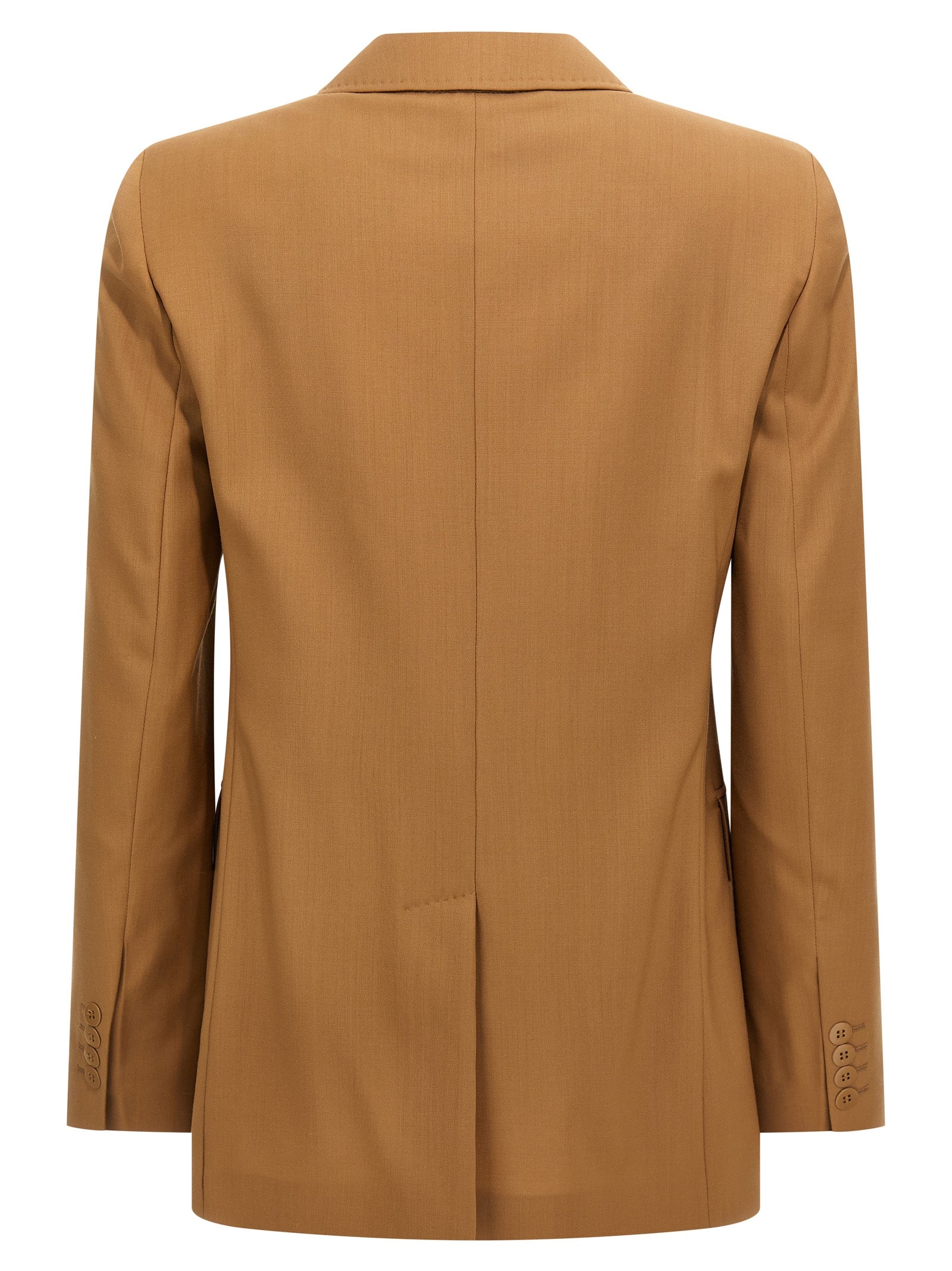 Max Mara Brown Virgin Wool Women's Blazer