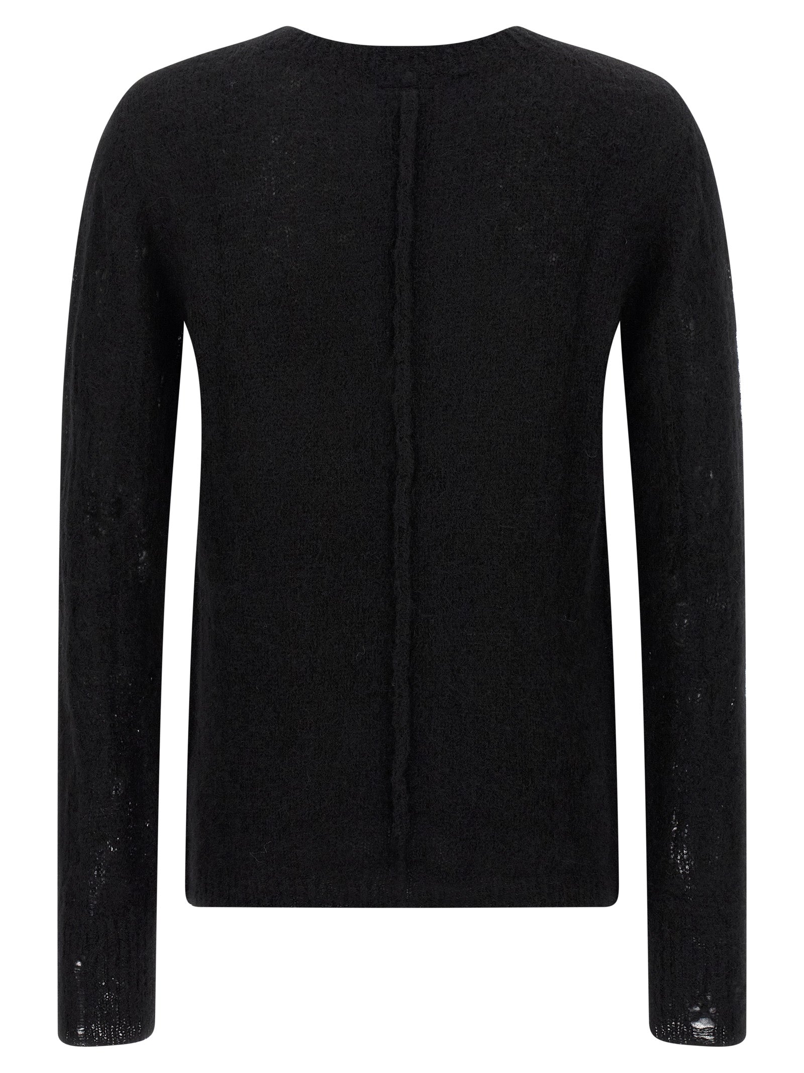 Thom Krom Black Wool Men's Cardigan