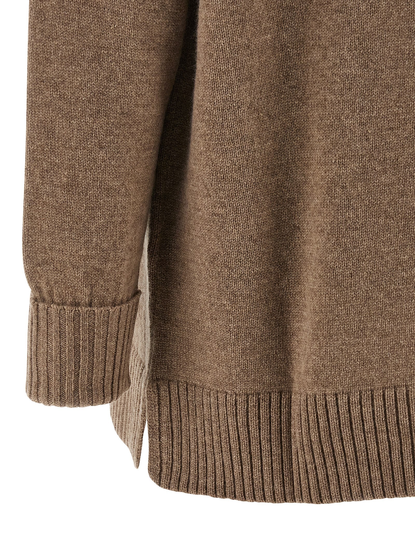 Max Mara Brown Cashmere Women's Cardigan