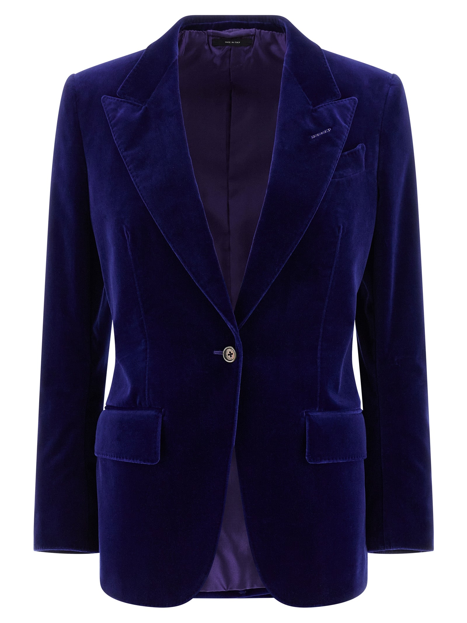Tom Ford Blue Cotton Women's Blazer