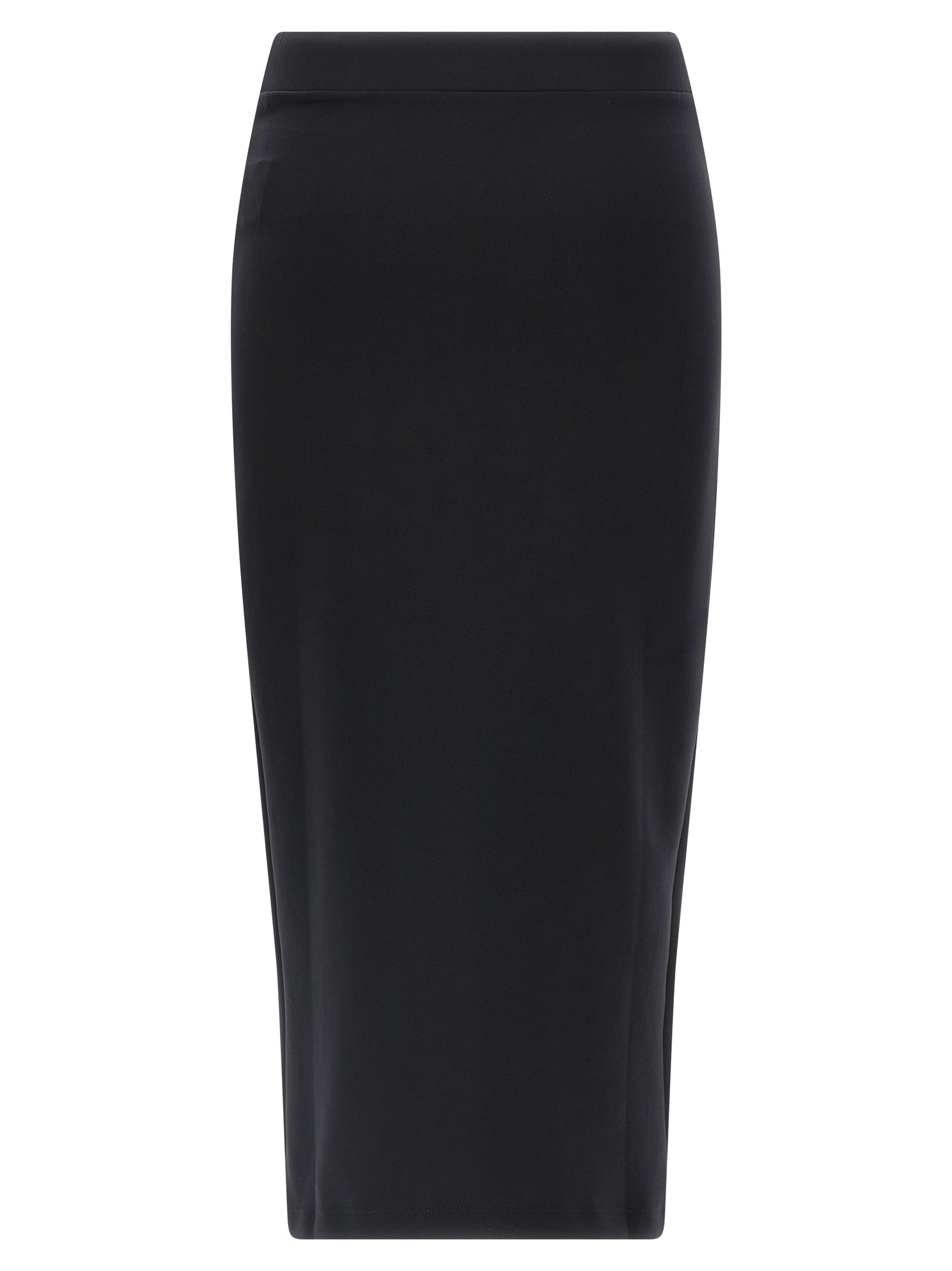 Off-White Black Polyamide Midi Women's Skirt